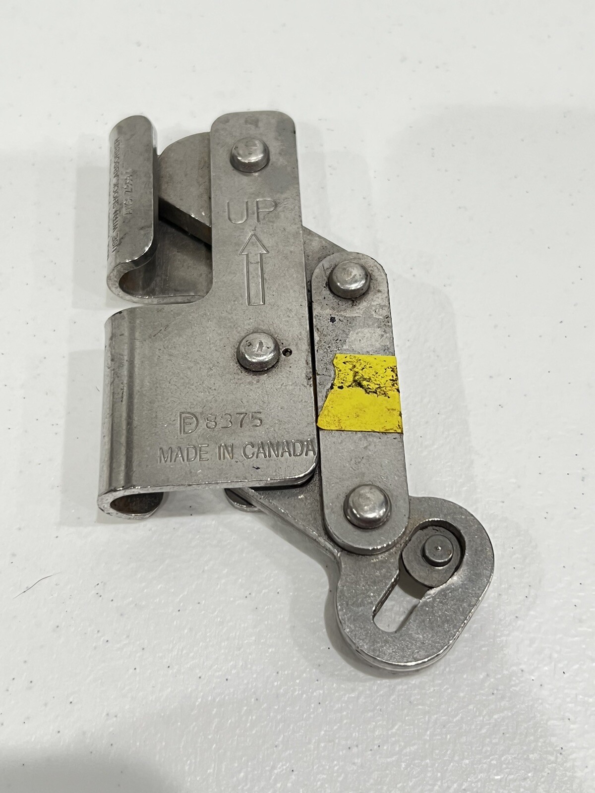 Travellers Ladder Wire Rope Grab with Autolocking Carabiner