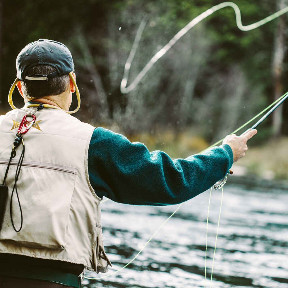 HERCULES Pre-Tied Loop Fly Fishing Leader Nylon 6 Pack W/ Tapered Leader Wallet