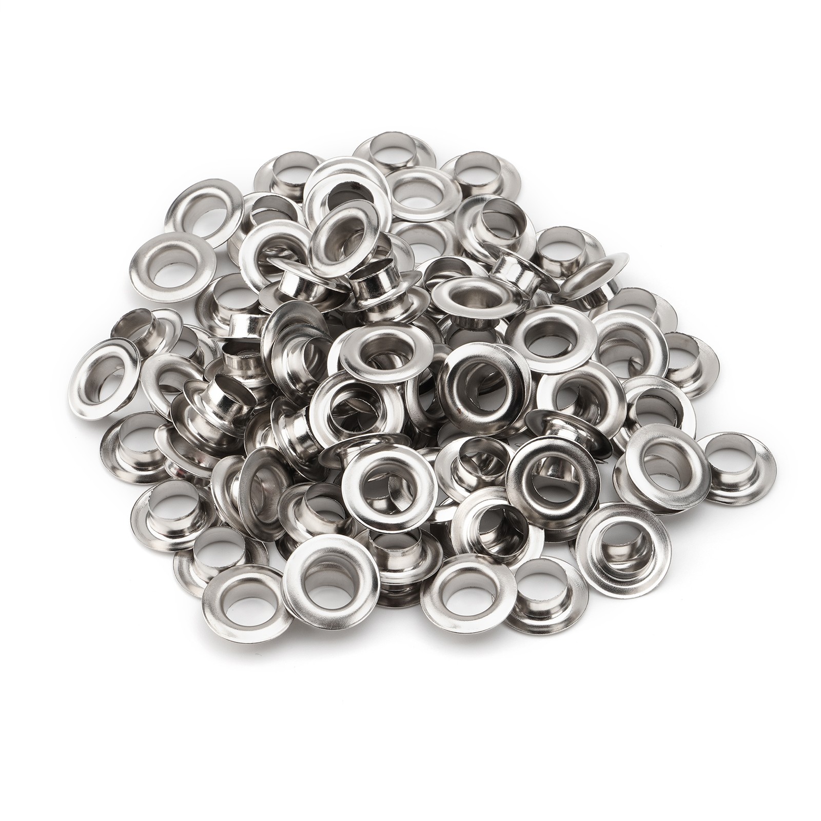 Grommet Tool Kit, Handheld Hole Punch Pliers, Hammer, Hole Punch, 400PCS Eyelets