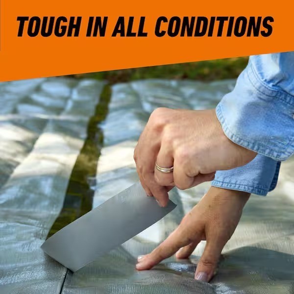 Heavy Duty Black Duct Tape Gorilla Tough Weather Resistant Large (10 yard) Roll