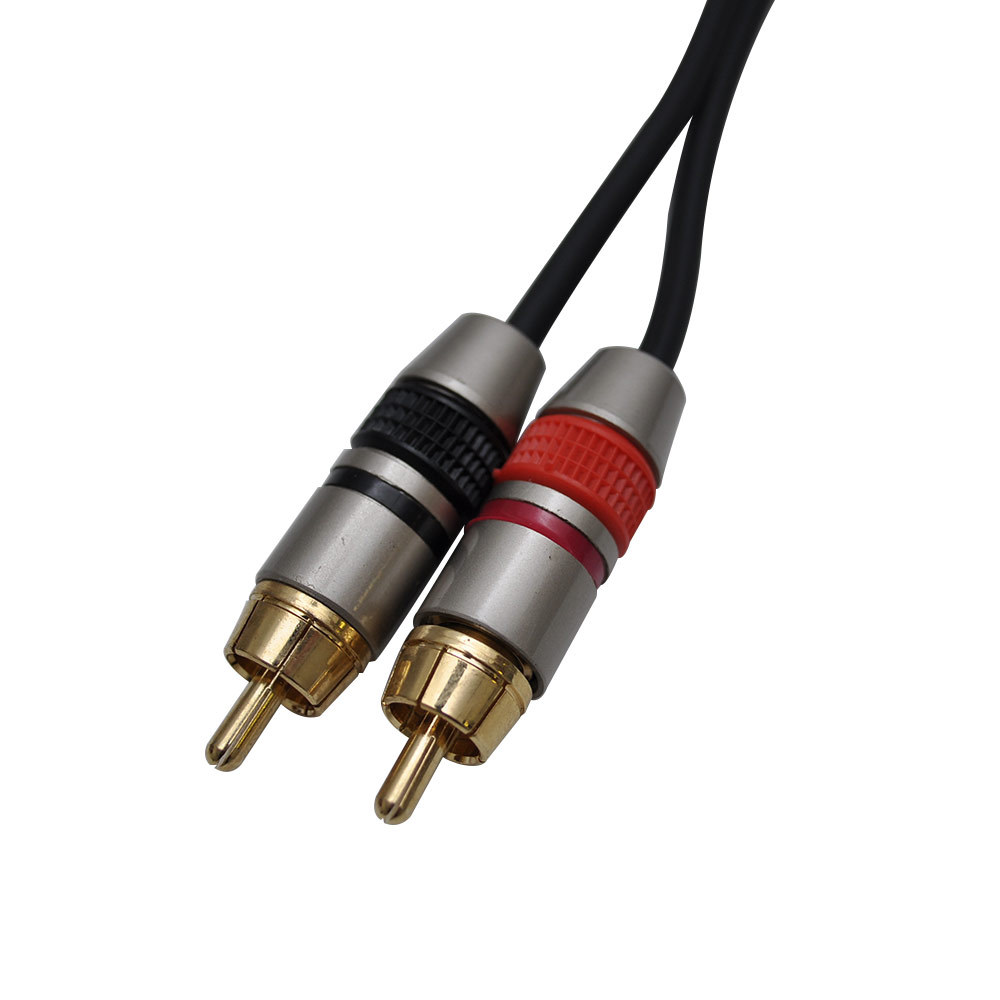 Seismic Audio - Dual XLR Female to Dual RCA Male 5' Patch Cable - 5' Patch Cord