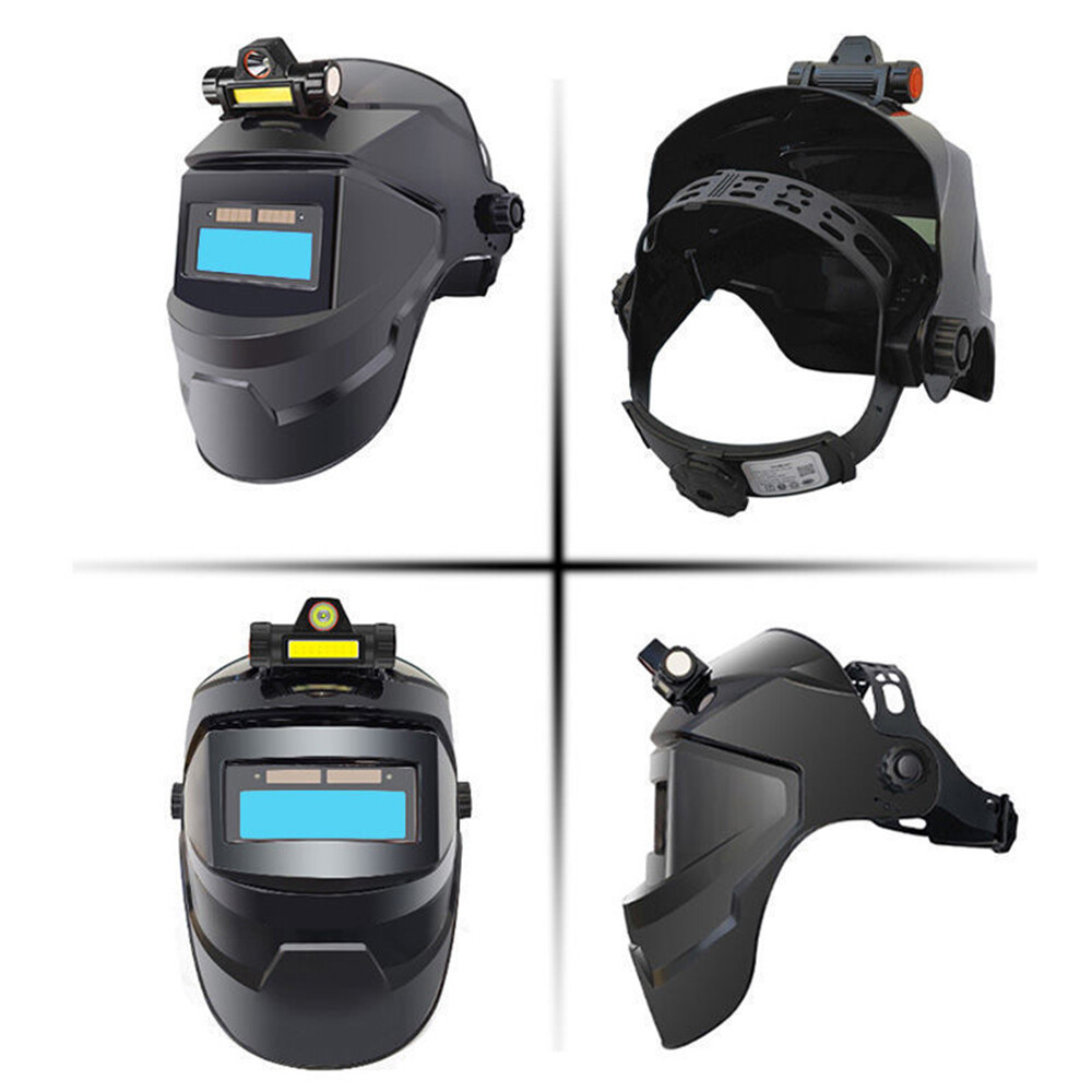 Automatic Dimming Headlight For Welding Helmet USB Charging 2-Purpose Light New