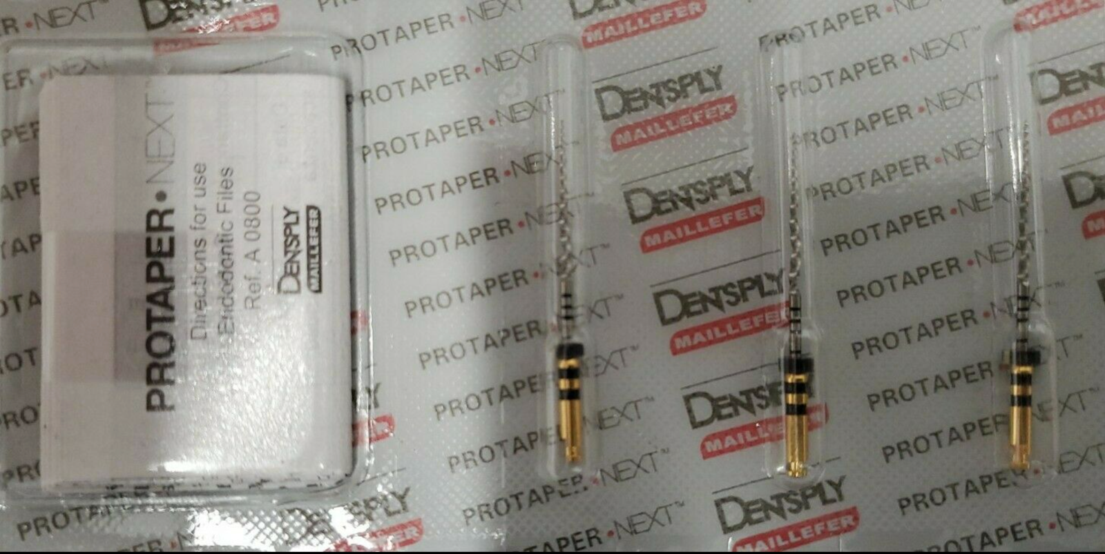 Dentsply Tulsa Protaper Next X4 25 mm 040.06 Files Endodontic Dental Root Canal