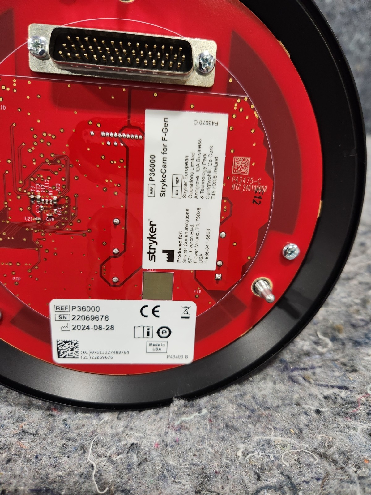 Stryker P36000 StrykeCam OR Surgical In-Light HD Camera F-Generation F-GEN *2024