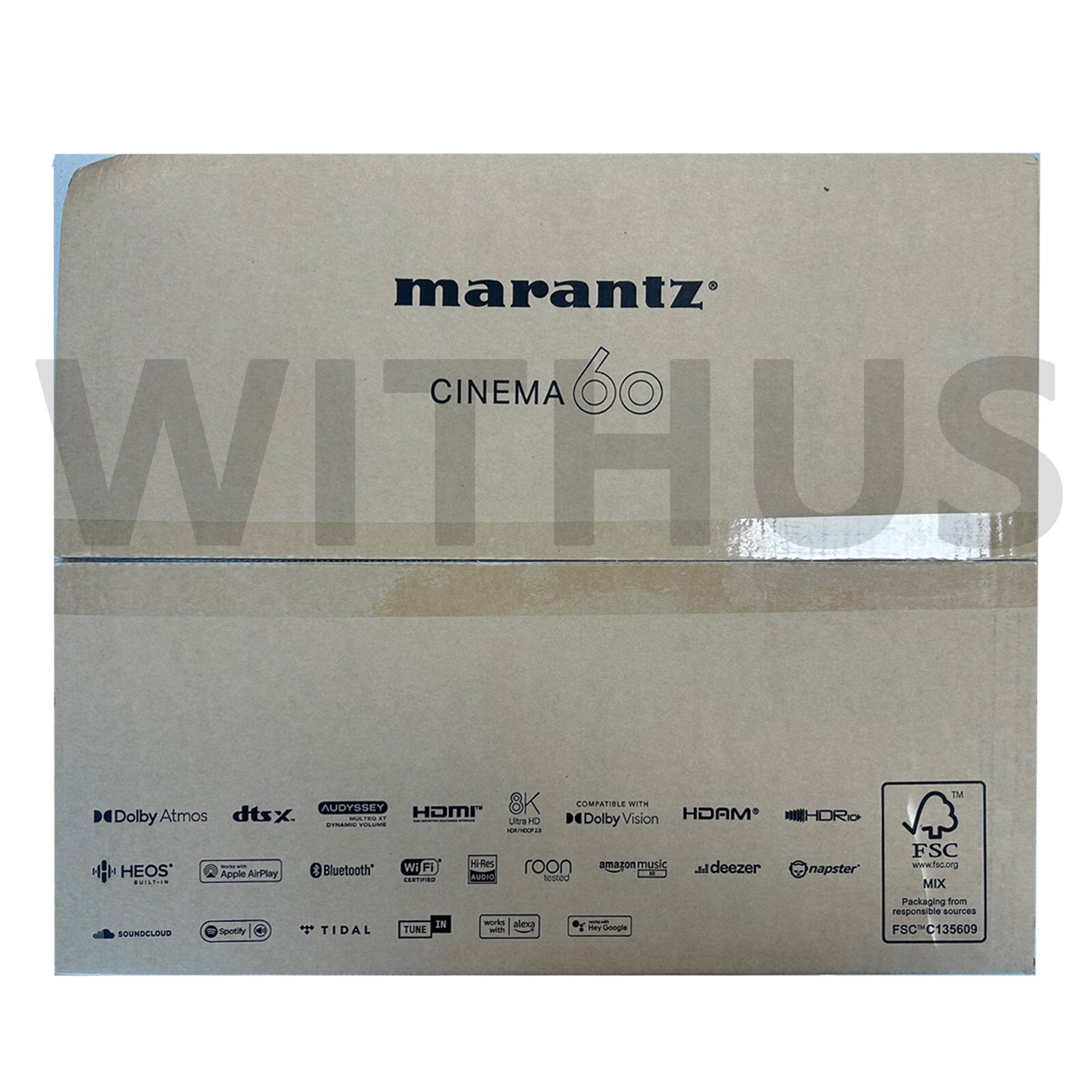 Marantz Cinema 60 7.2CH AV Receiver with 8K Ultra HD HEOS Built-in / Black 220V