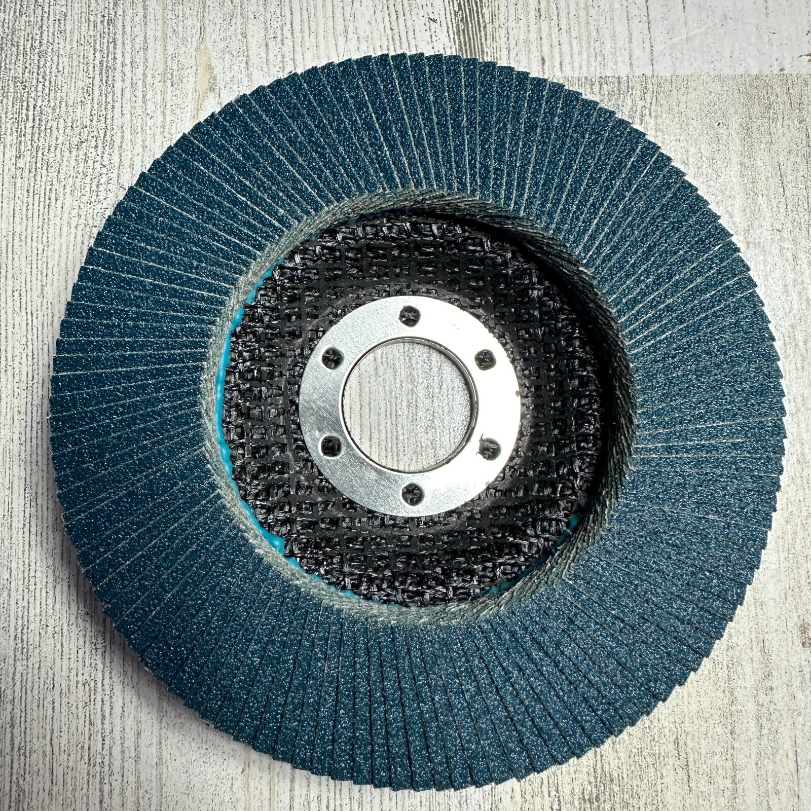 Random Products 76407 4-1/2" x 7/8" 120 Grit Zirconia Flap Disc - Box of 10 NOS