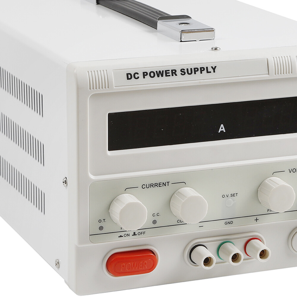 MP3020D LED Regulated Variable Lab DC Bench Power Supply 0-30V 0-20A +Power Line