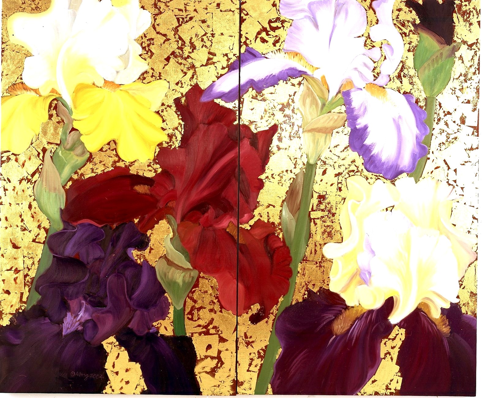 L.A. Gold Leaf: 24K Genuine Double Gold Leaf Sheets (Loose or Transfer)