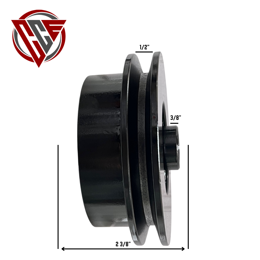 Compactor Centrifugal Clutch 1/2" V Belt Drive 3/4" Bore Heavy Duty Honda GX160