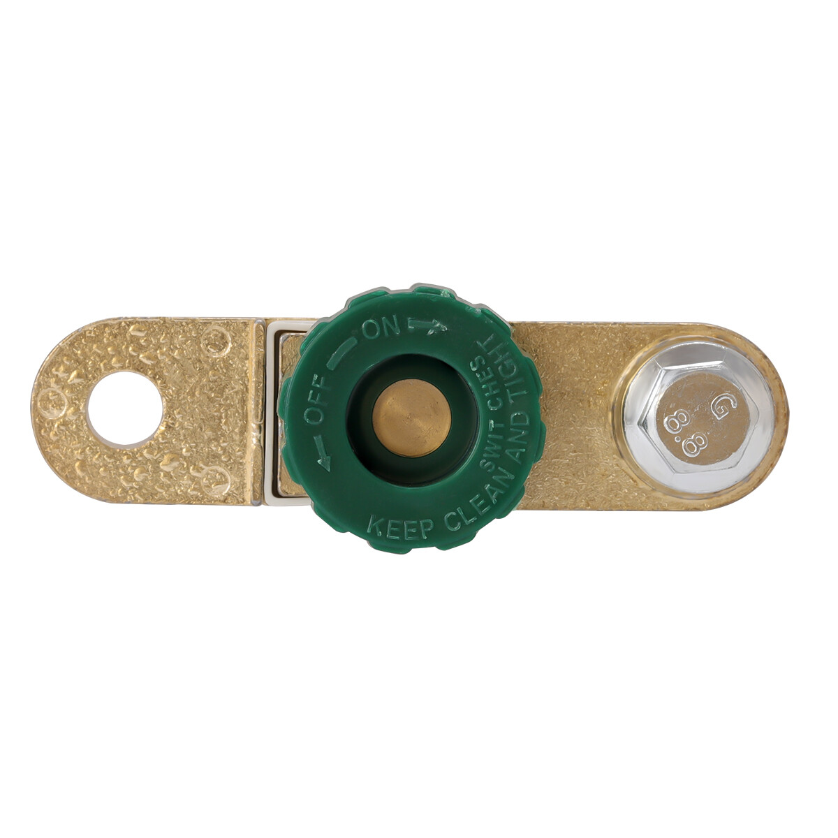 2Pcs Side Post Battery Disconnect Switch Battery Master Switch Isolator for Cut