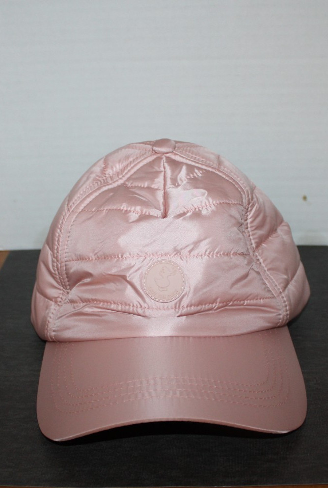 Save The Duck Achillea Quilted Puffer Baseball Cap - Cheeks Pink - Size S/M NWT