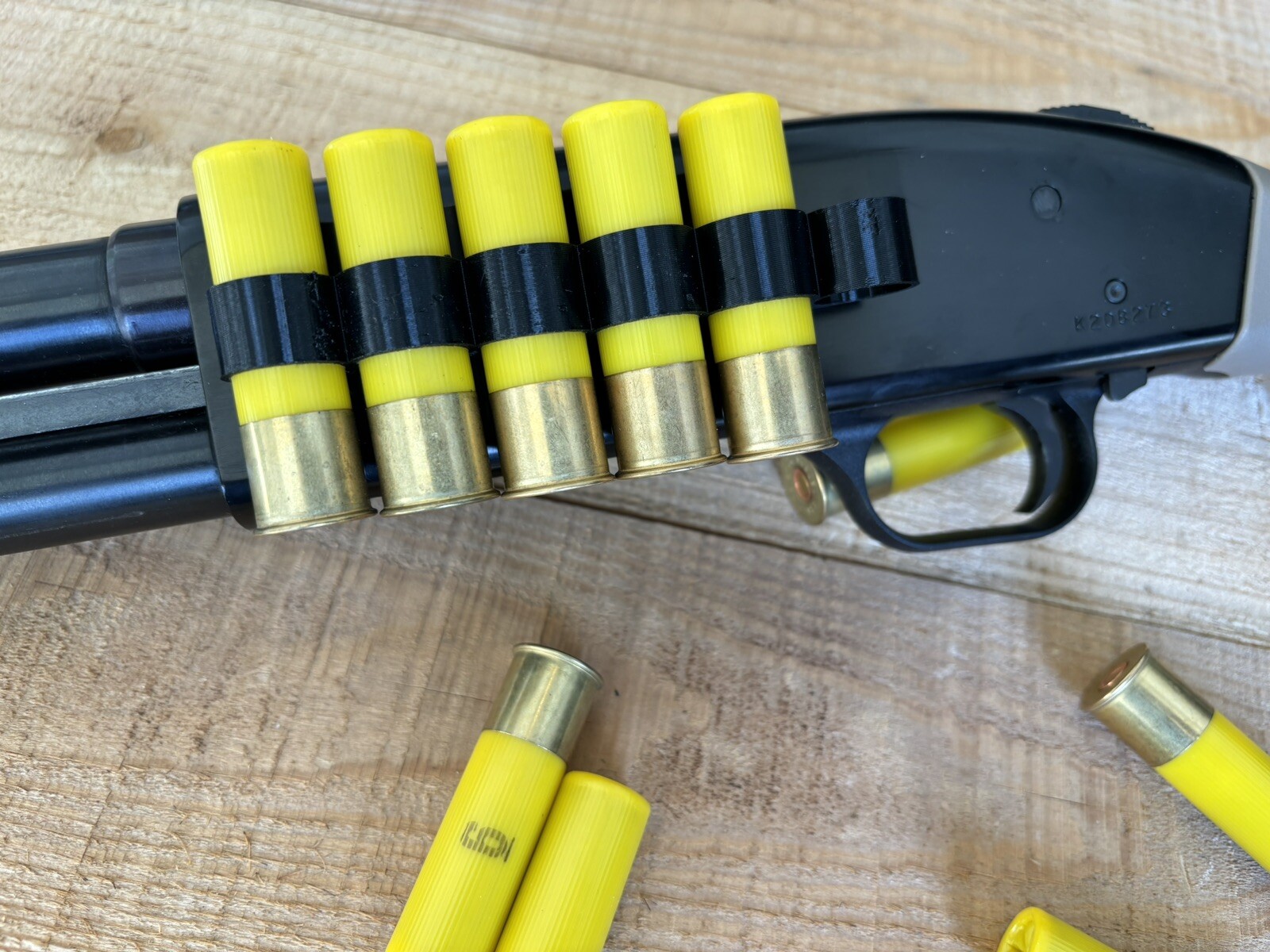 20 ga Side Saddle Shell Holder fits SHOCKWAVE Mossberg 88 500 590 Made In USA