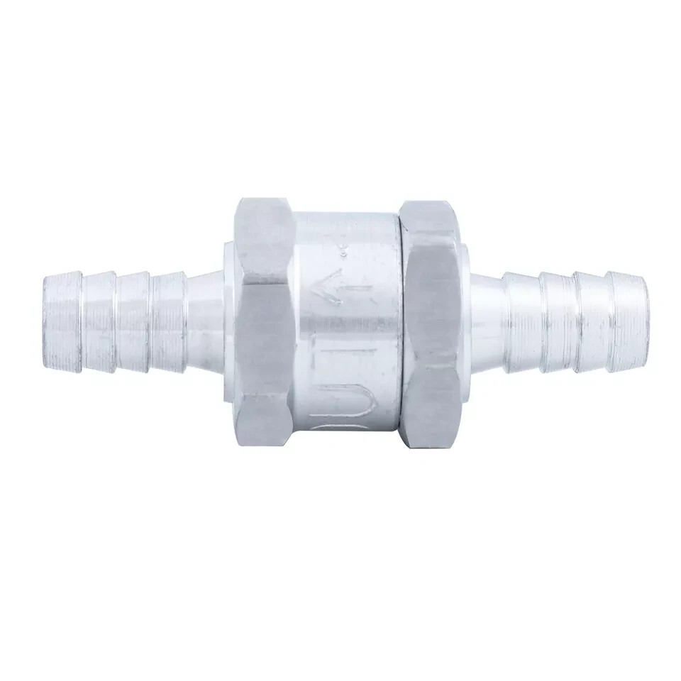 2x 10mm 3/8" Fuel Line Non-Return One Way Air Fuel Oil Check Valve Diesel Gas