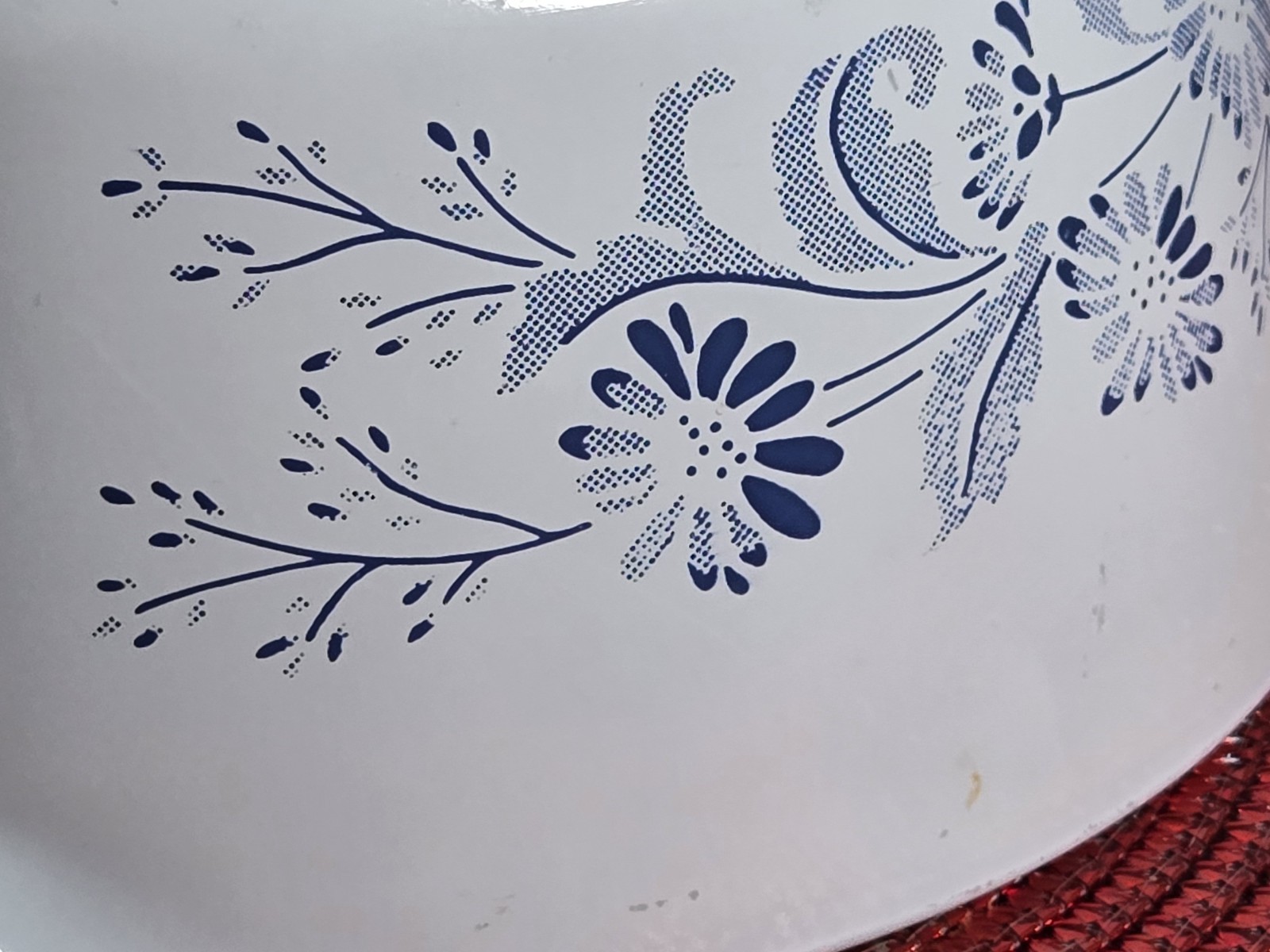 VINTAGE PYREX COLONIAL MIST ROUND 1.5 L CASSEROLE DISH 474-B NO LID