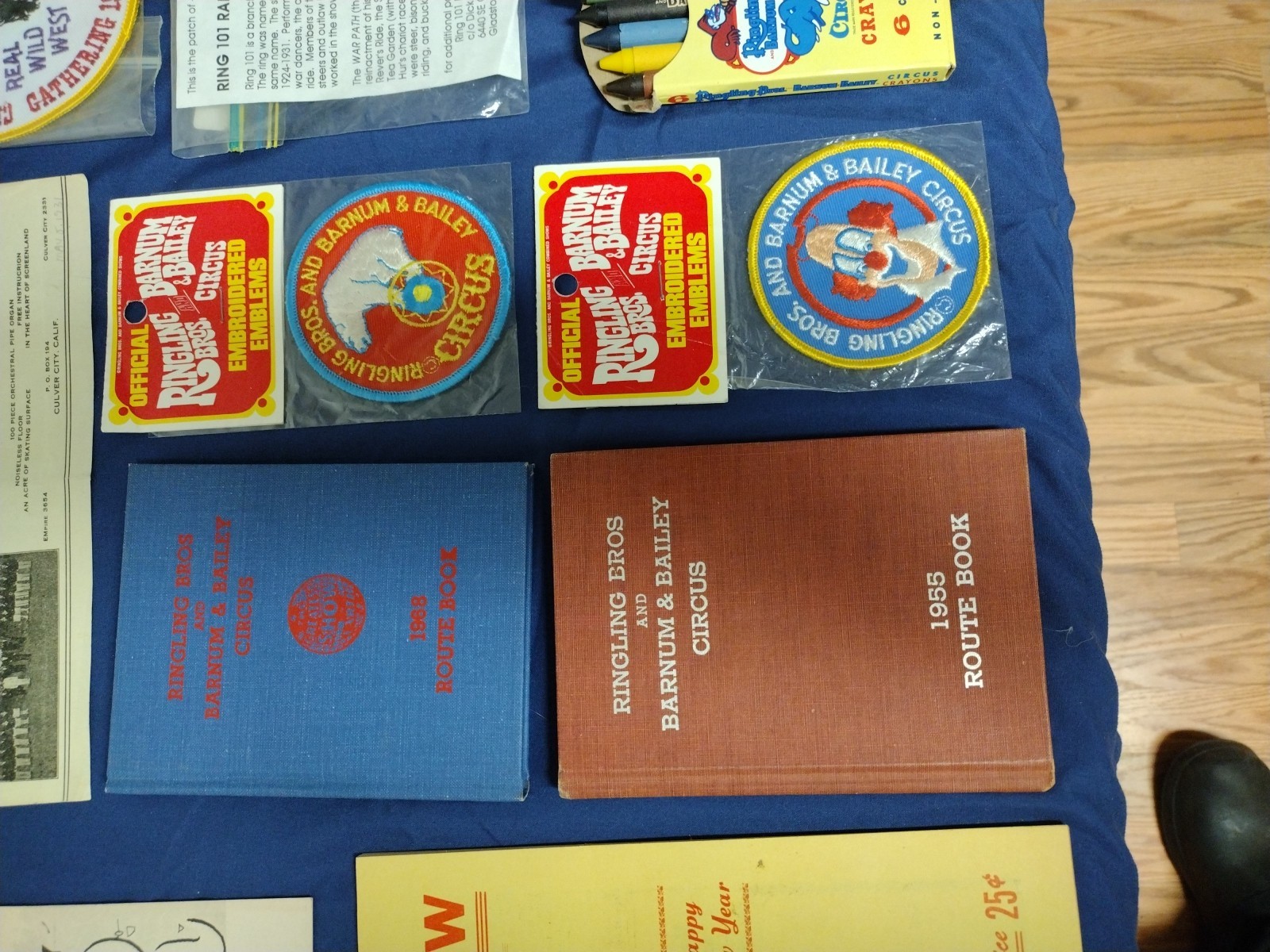 Lot#13 Ringling Bros. B&B Vintage Circus Memorabilia Some Scarce.