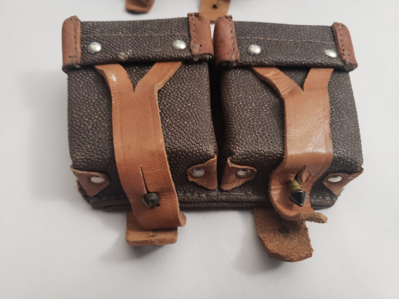 Pair of Russian Mosin Nagant 7.62x54 M91/30 Rifle Ammo Pouches Pouch Qty 2