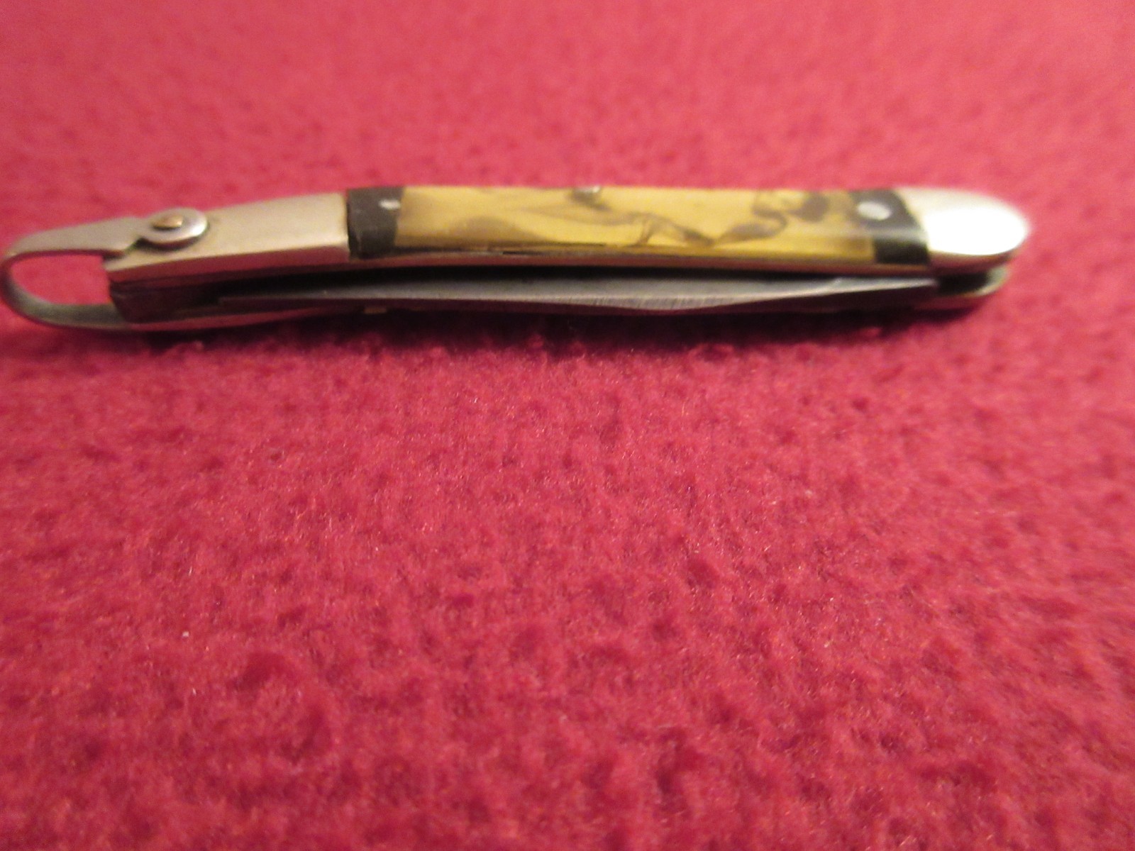 VTG 1930s-40s Colonial Prov RI USA Risque Nude Naughty Women Pin-up Pocket Knife