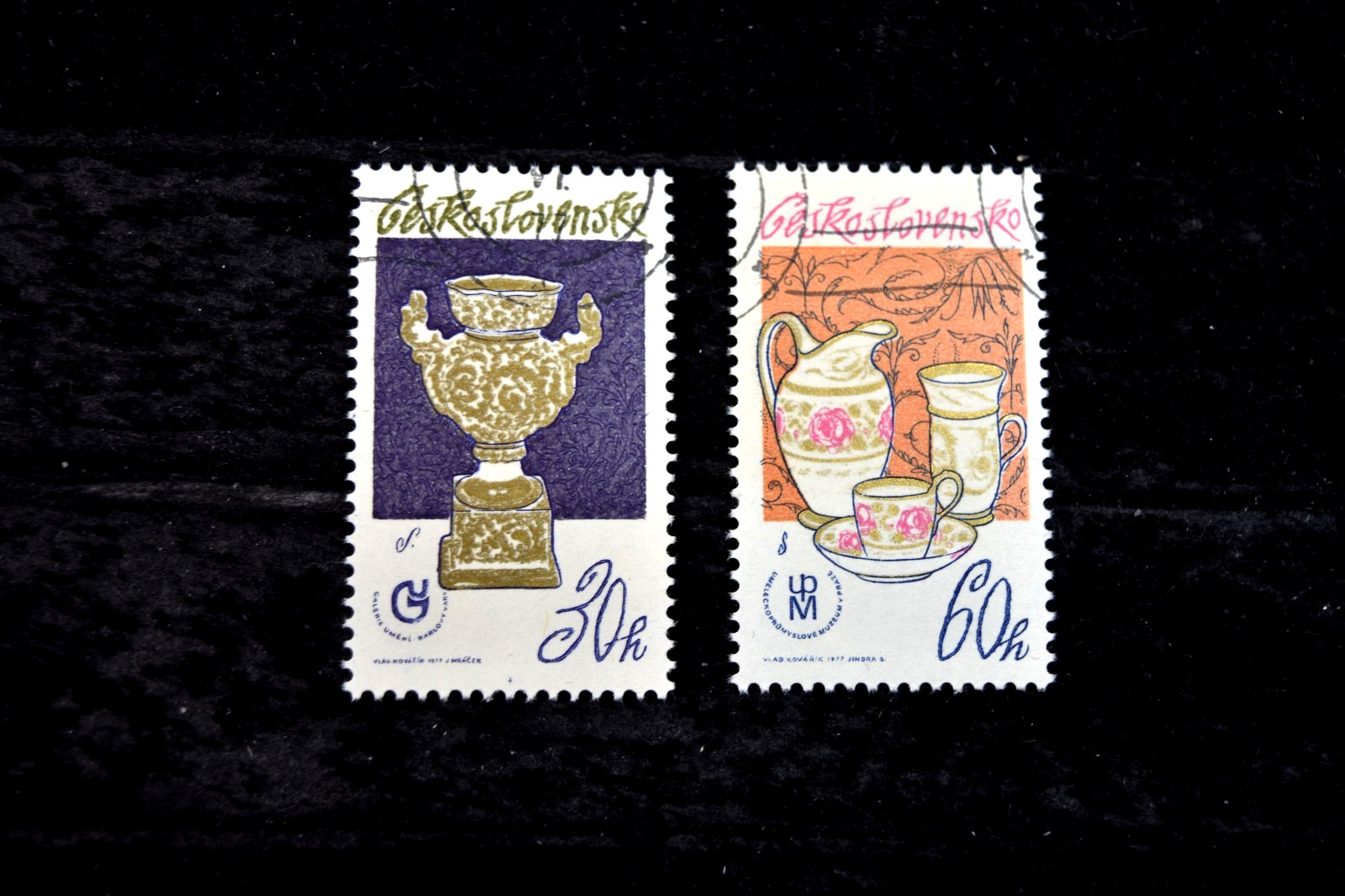 CZECHOSLOVAKIA 1955-1977 S 683 + S 1352+1801+1868+2060+2109-10 USED