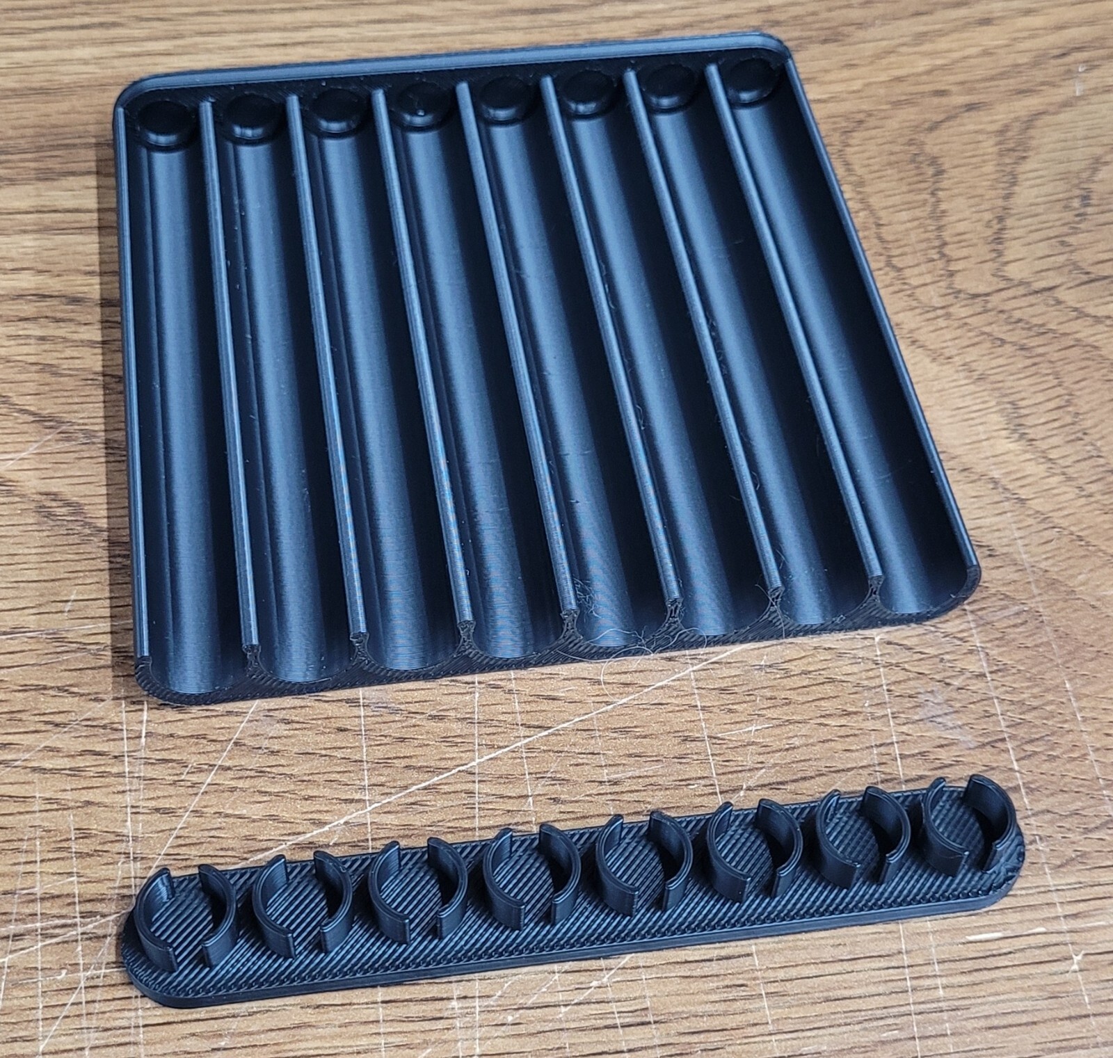 Lego Minifig Head Display Storage Rack - 3d Printed - ANY COLOR - Holds 72 heads