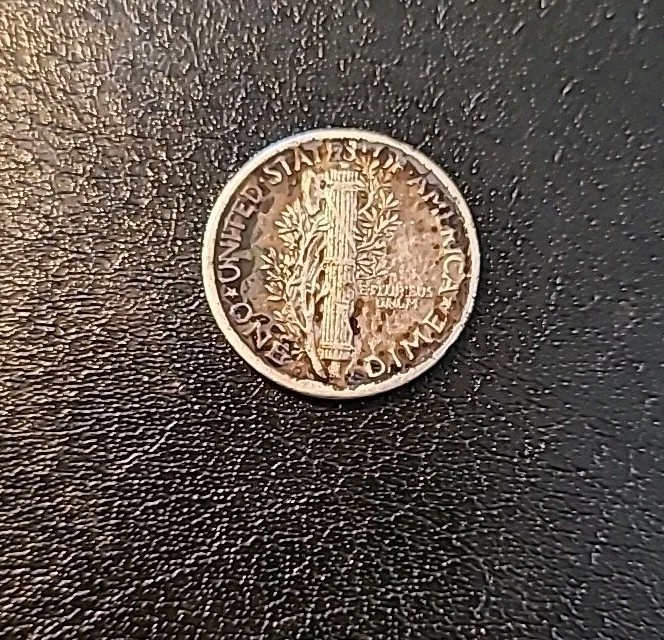 1919 P MERCURY DIME F+/XF BEAUTIFUL TONE