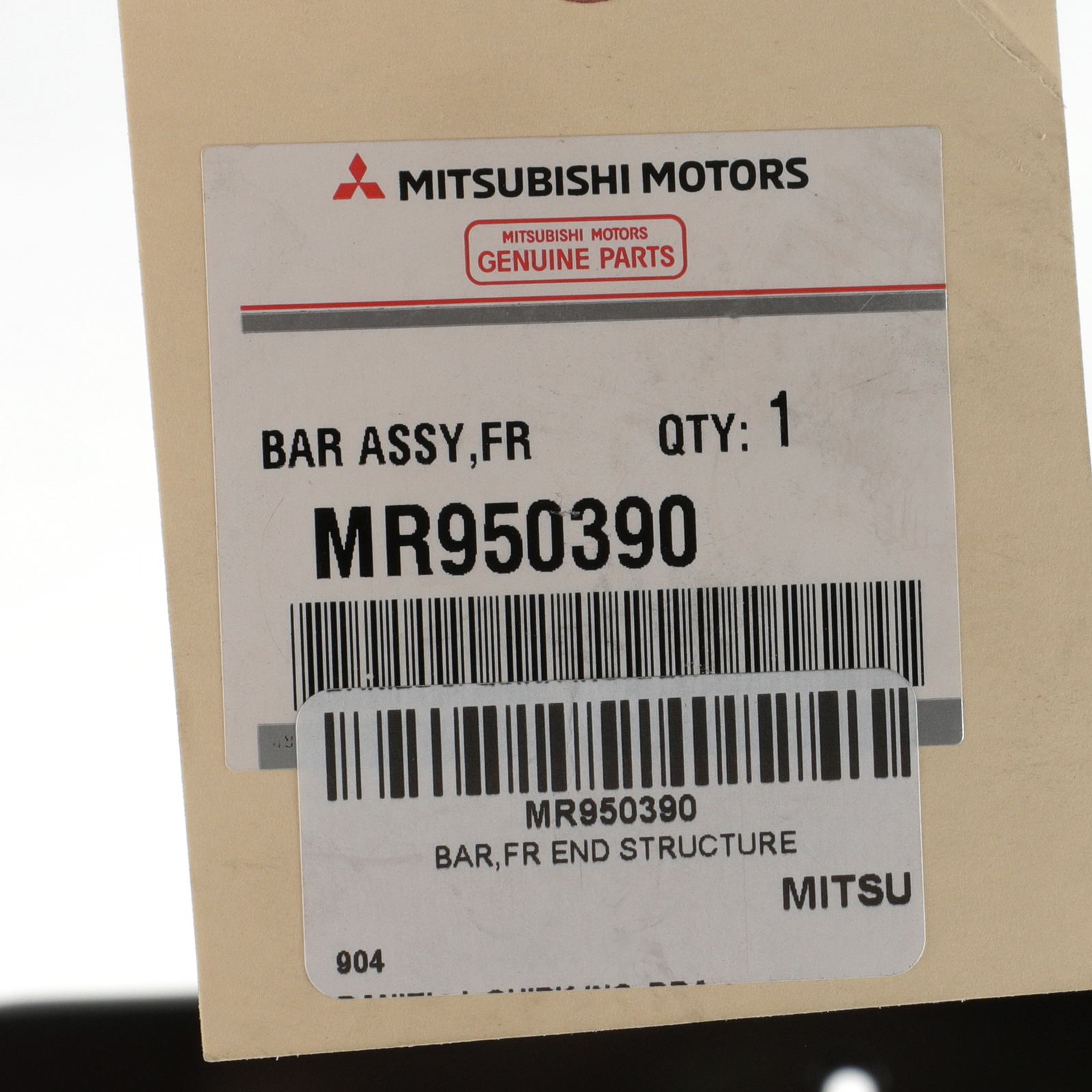 OEM 2006-2012 Genuine Mitsubishi Eclipse Front End Upper Tie Bar MR950390