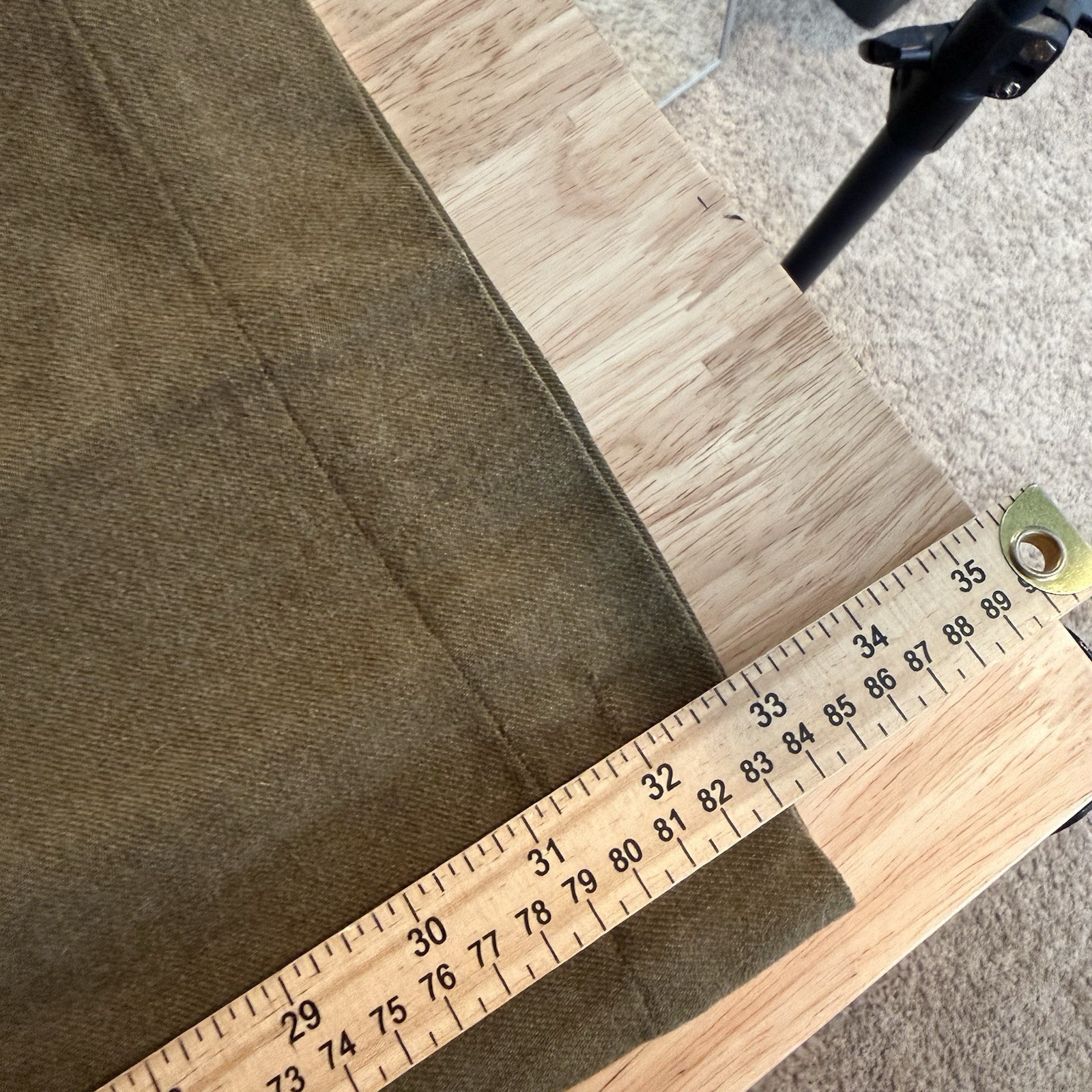 Vintage US Army HEAVY Wool Field Trouser Pants Serge 34x33 Post WWII