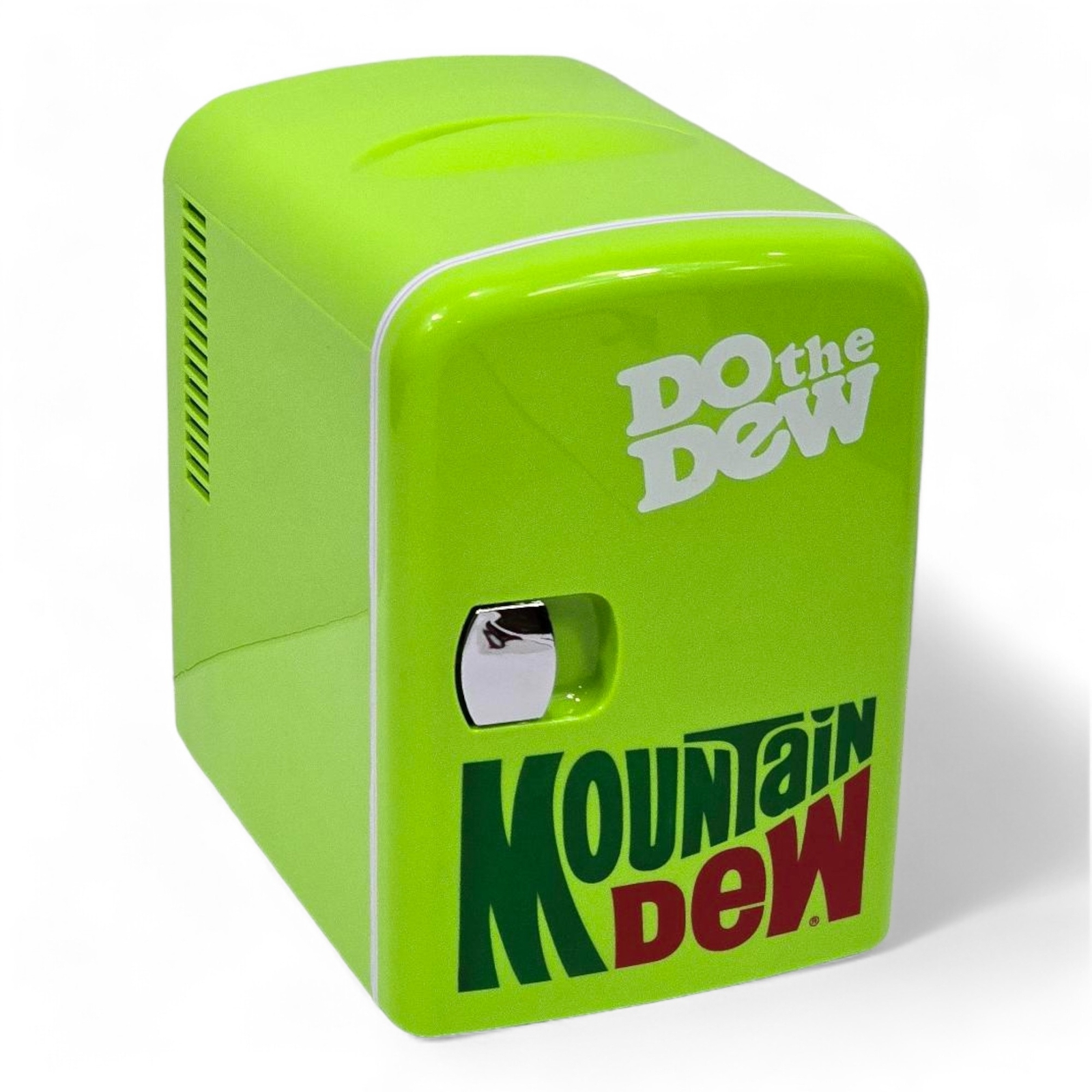 Mountain Dew 6-can Mini Portable Fridge MIS134MD Green Holds 6-cans or 4 liters