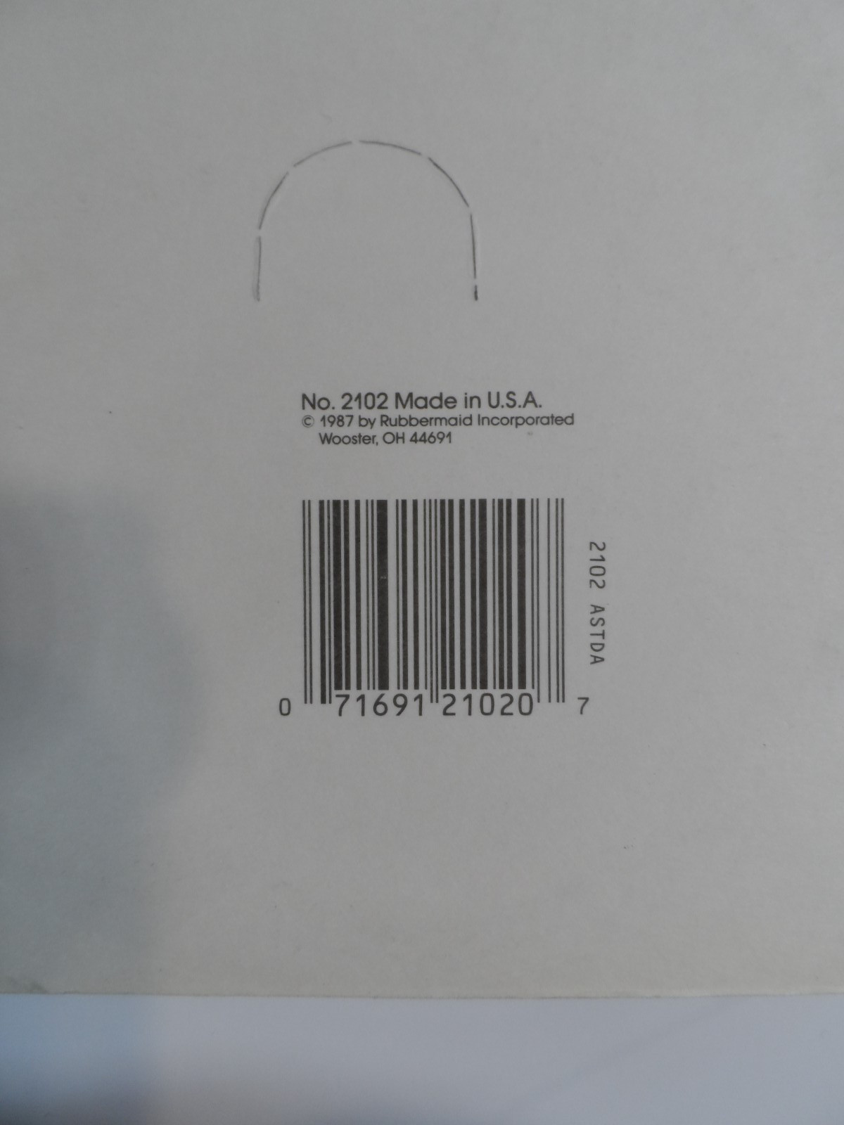 NEW SEALED - Vintage 1987 Rubbermaid Sink Stopper