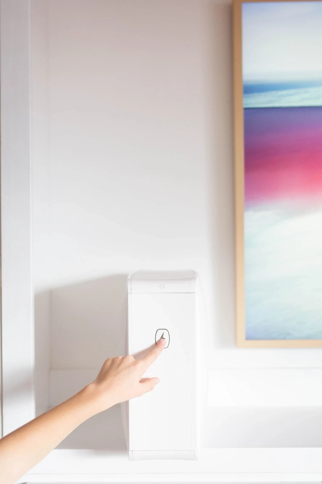 HomeSoap Large Capacity UV Light Sanitizer & Charger (White)