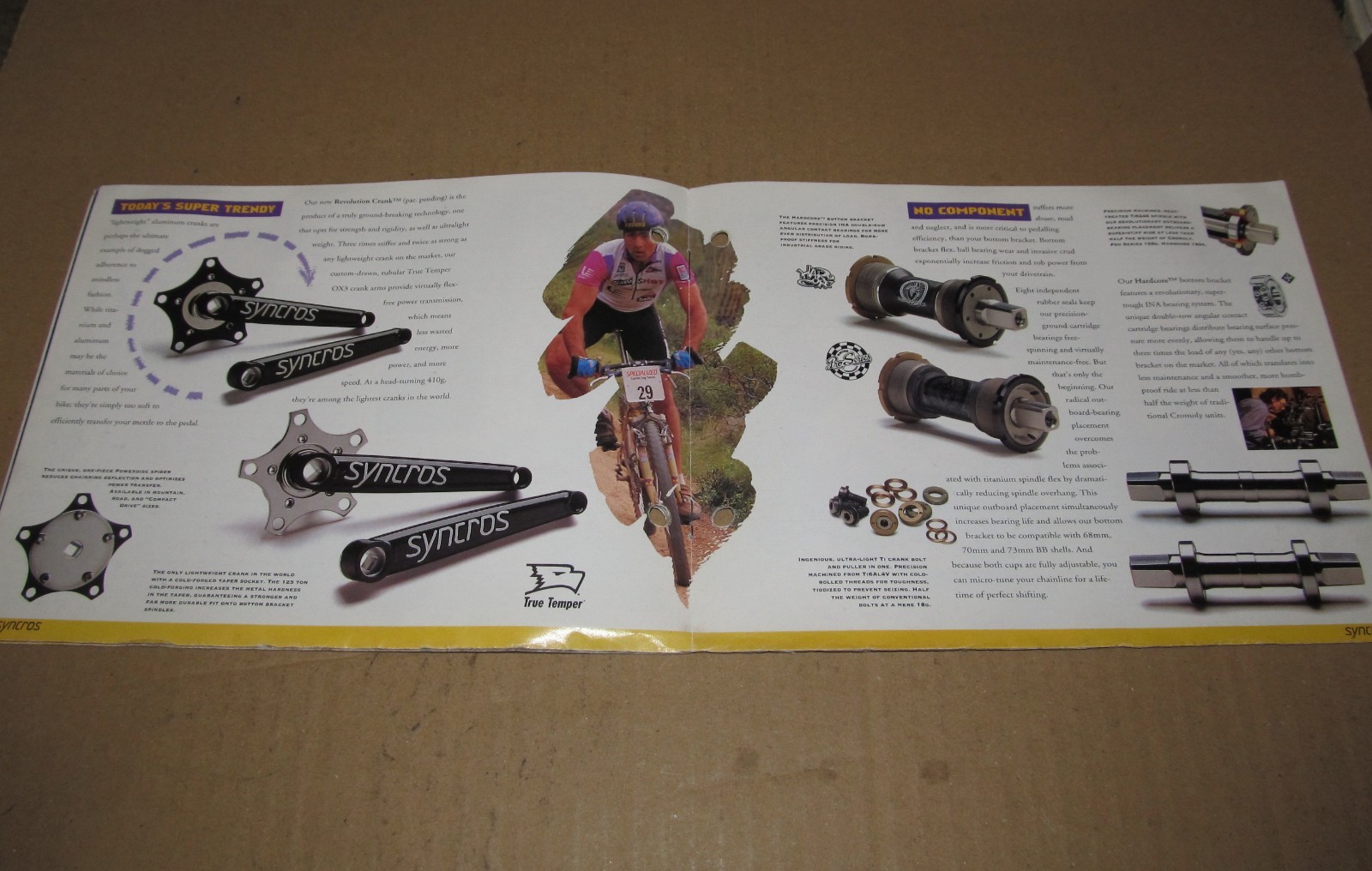 1995 Syncros Bicycles and Bicycle Parts Catalog