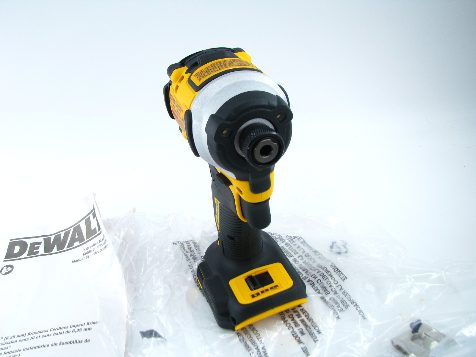 NEW DeWALT DCF850B ATOMIC 20V MAX 1/4" Li-Ion 3-Speed Impact Driver 20 Volt