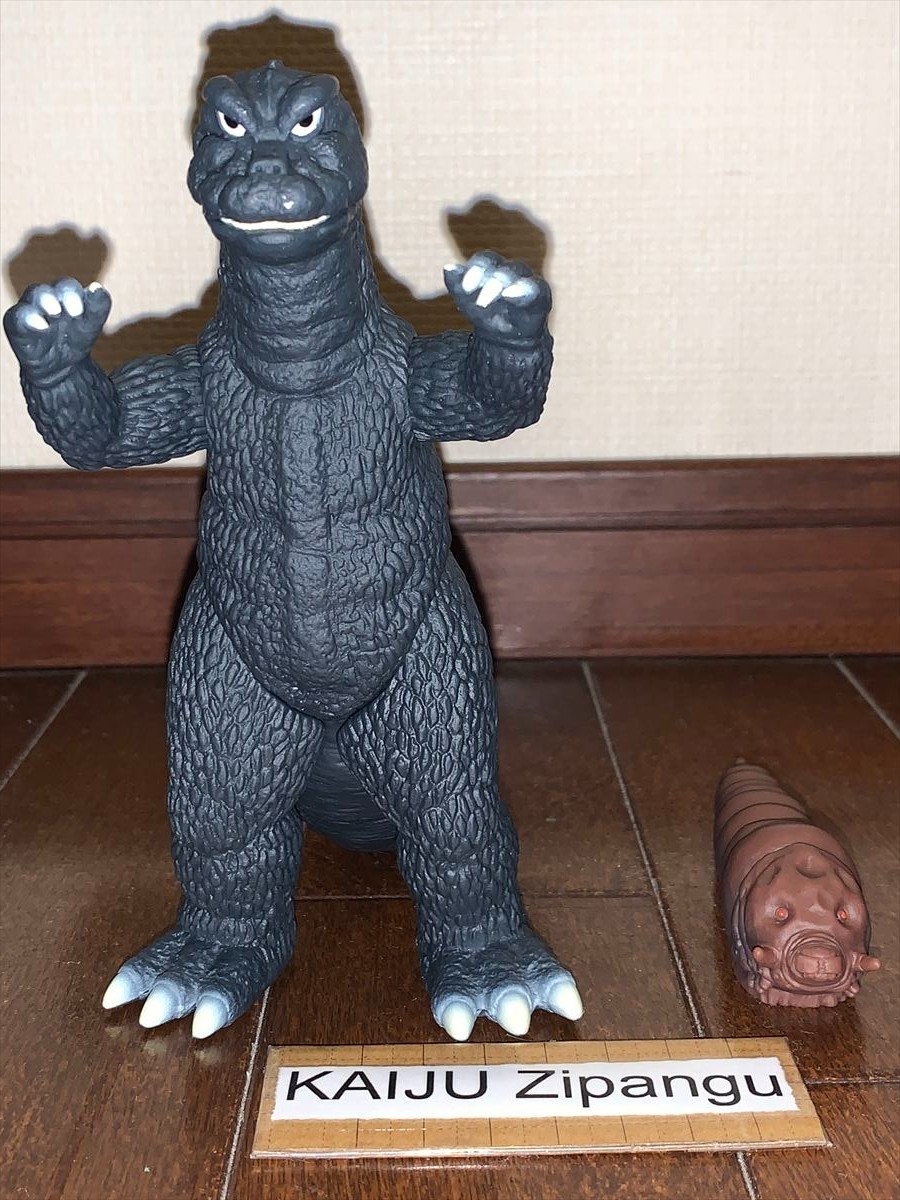 2026 Movie Monster Godzilla 1968 & Mothra Larva Destroy All Monsters WITHOUT BOX