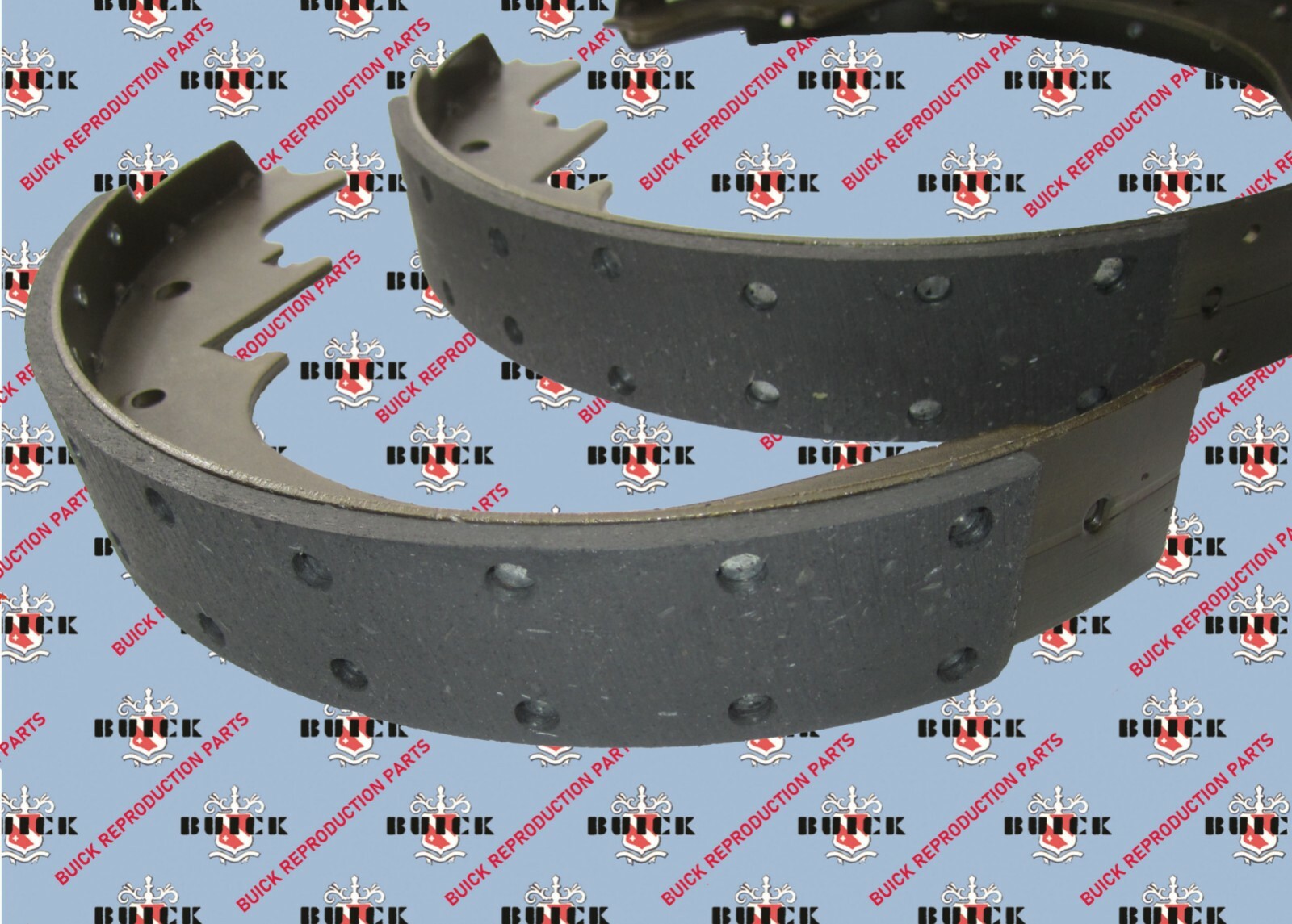 1940-1951 Buick Special & Super Brake Shoes, Hardware, Springs & Adjuster Kit