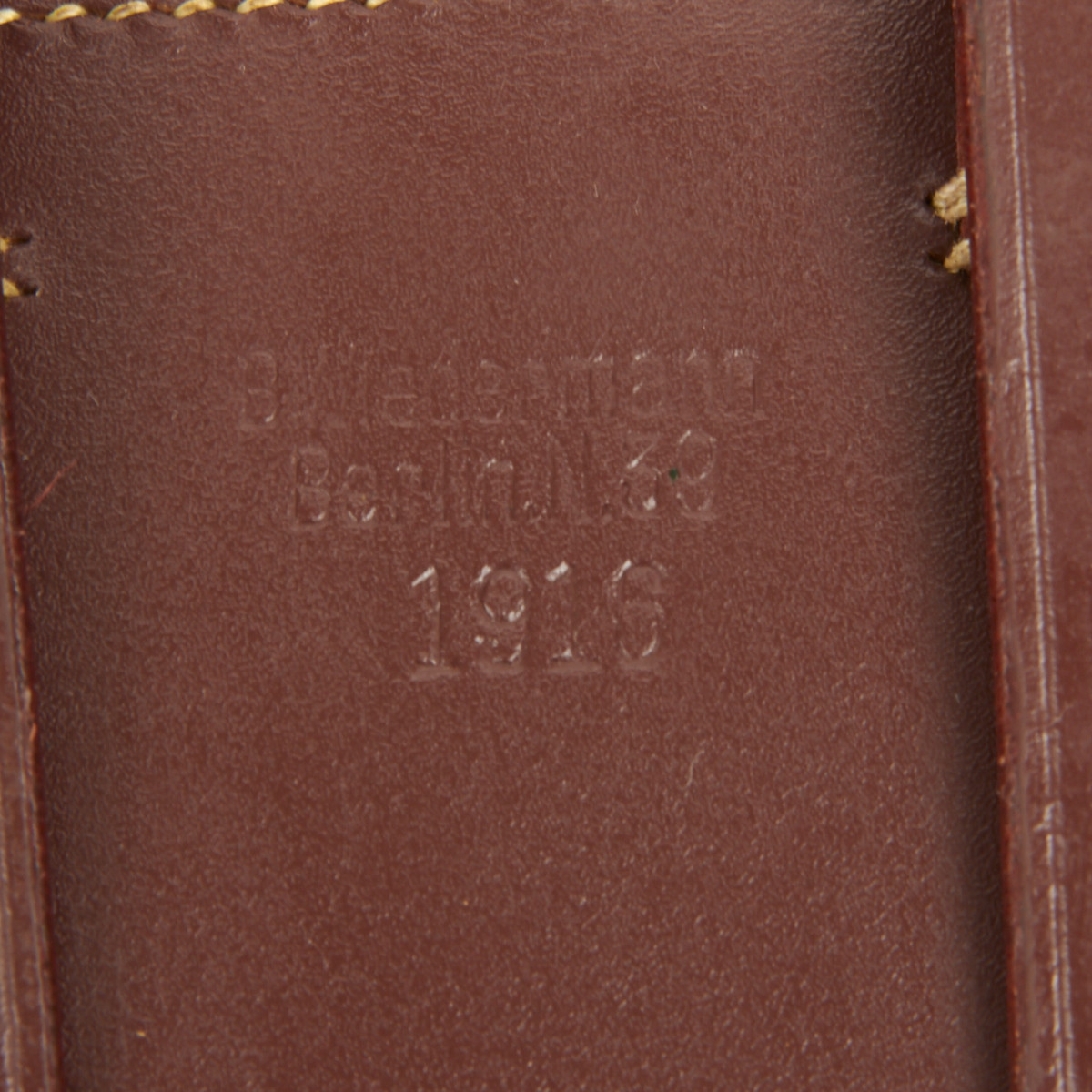 German WWI Uhlan Cavalry P08 Luger Pistol Holster