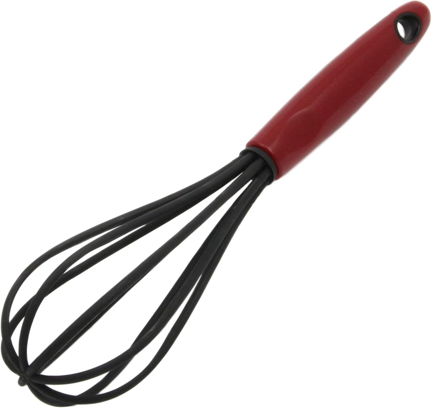 Chef Craft Select Nylon Sturdy Whisk, 10.5 inch, Red 12172