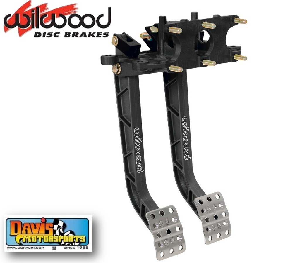 Wilwood Swing Mount Brake & Clutch Aluminum Pedal Assembly, 6.25 to 1 Ratio, f6