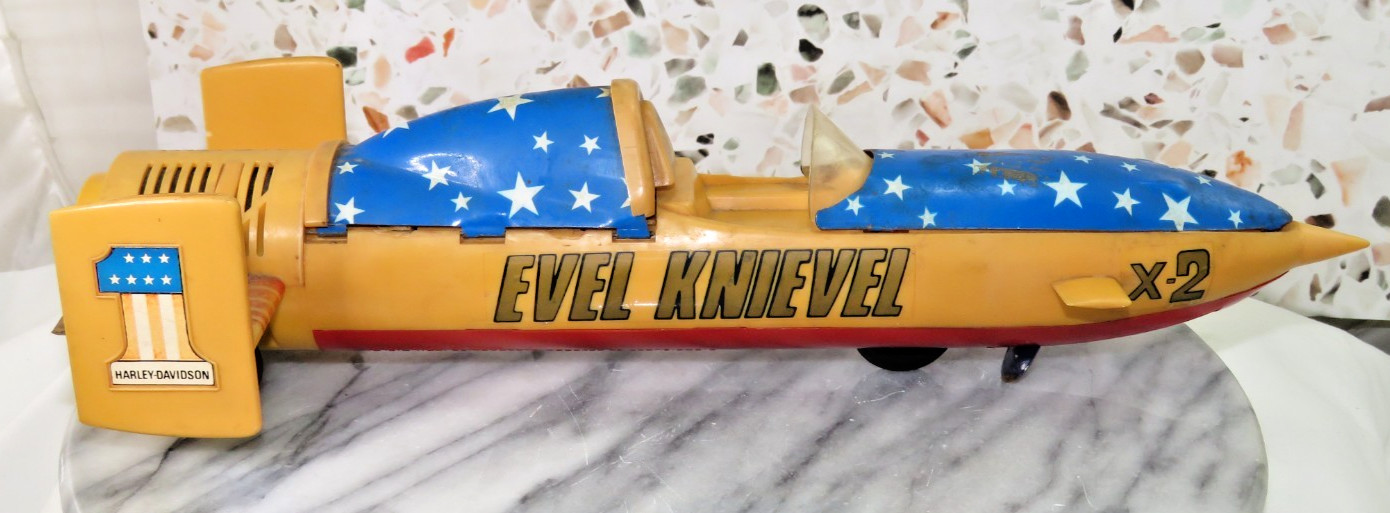 Vintage Krypton Electronics Evil Knievil X2 Skycycle AM Radio Parts/Repair RARE