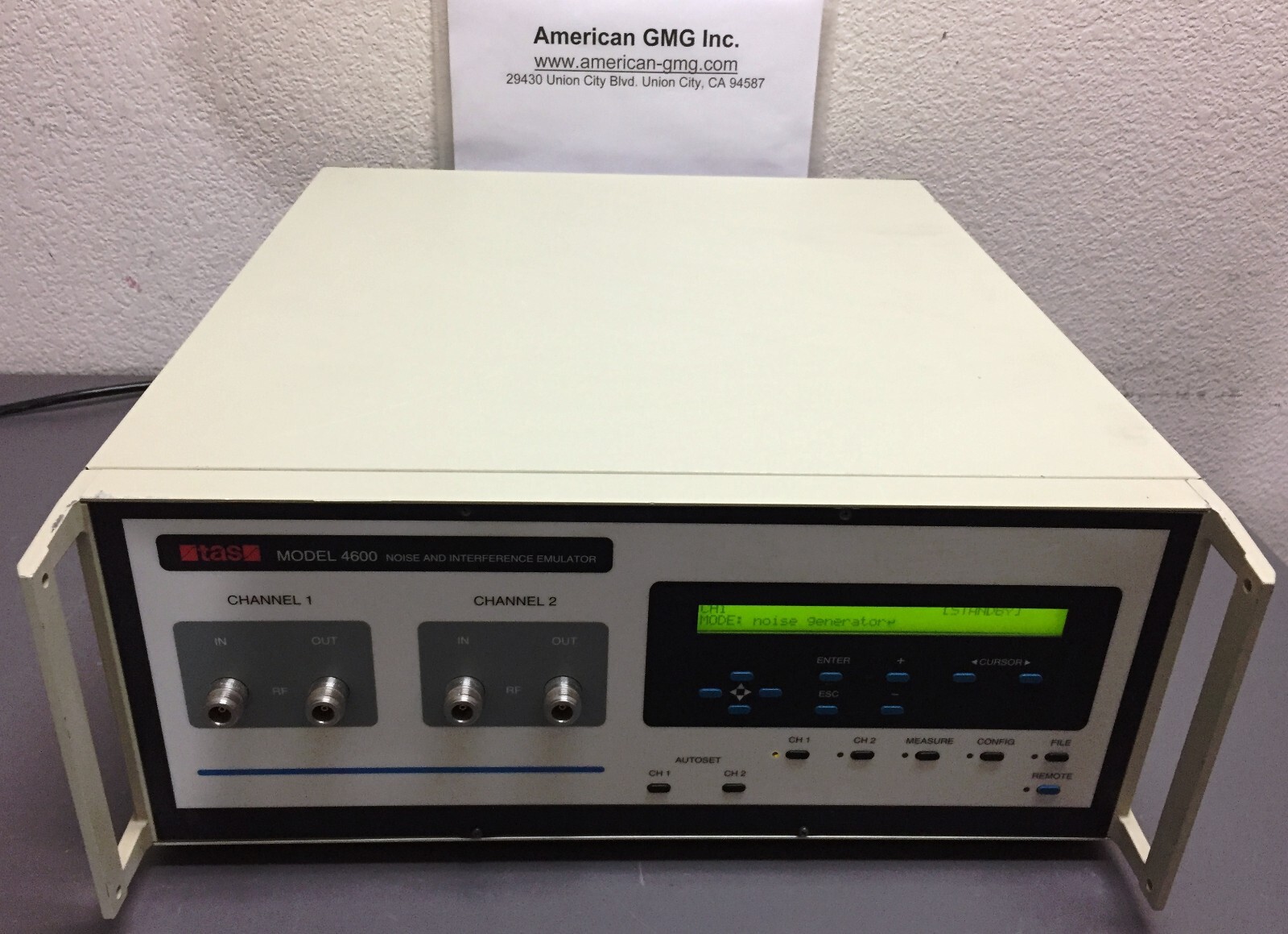 Spirent TAS 4600 Noise and Interference Emulator