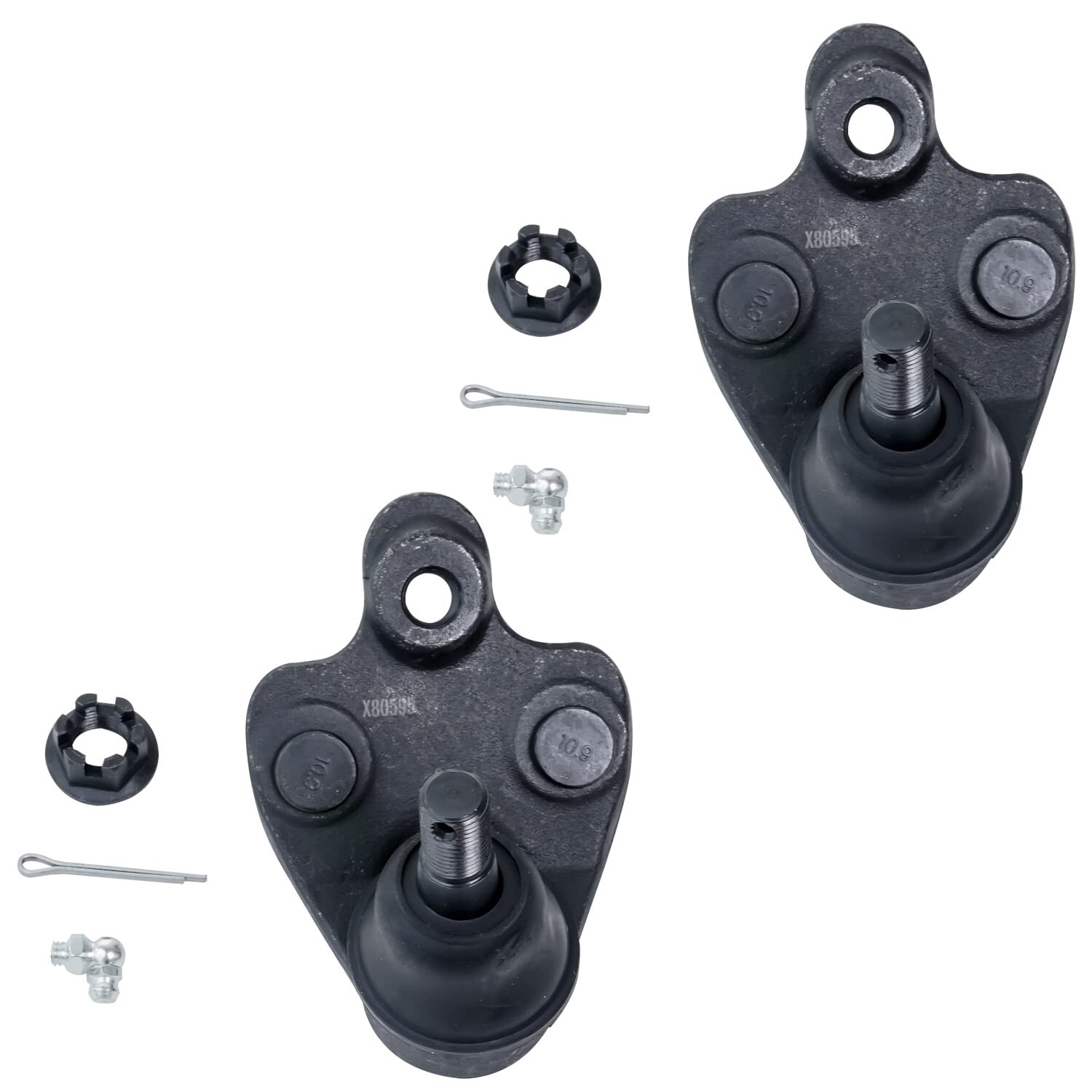 10pc Front Lower Control Arm Sway Bar Tie Rod for 2003-2006 2007 08 Vibe Matrix