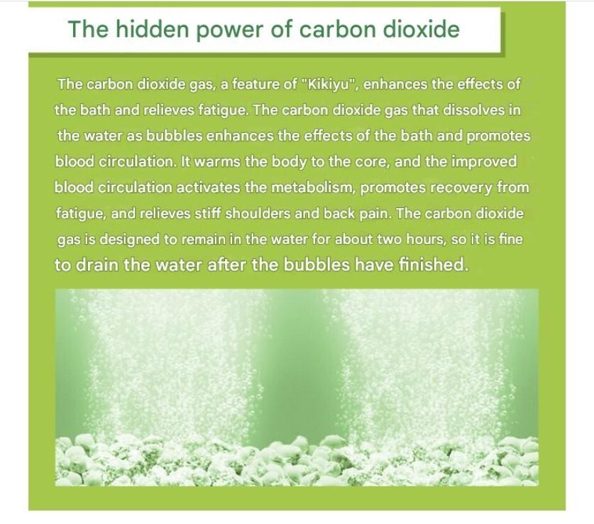 Bathclin Kikiyu Carbonated Bath Salt Relaxing Soak- Long-Lasting Bubbles 480g