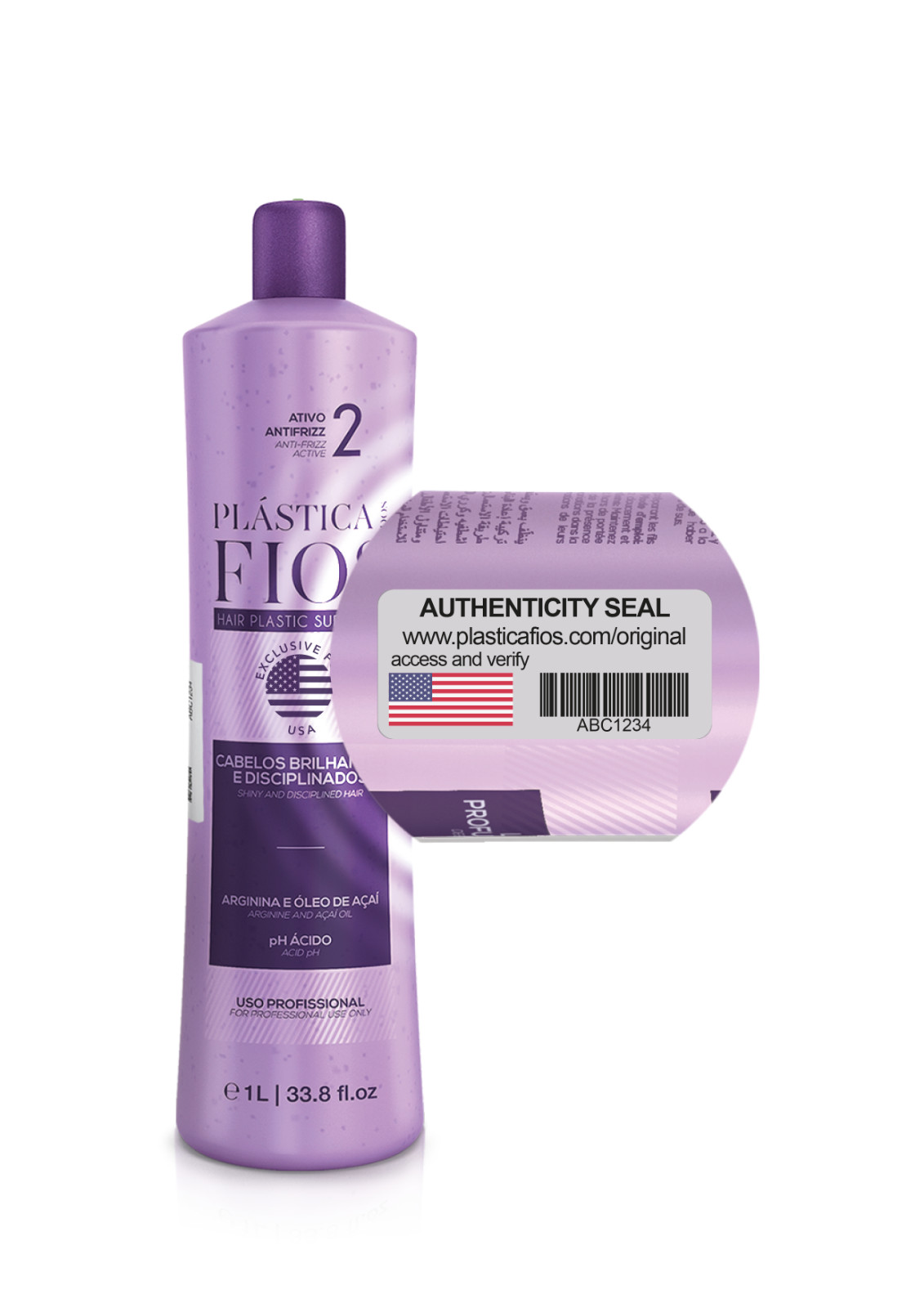 Plastica dos Fios Sealing Thermal Step 2 - 1 liter/33.81 fl oz US Original