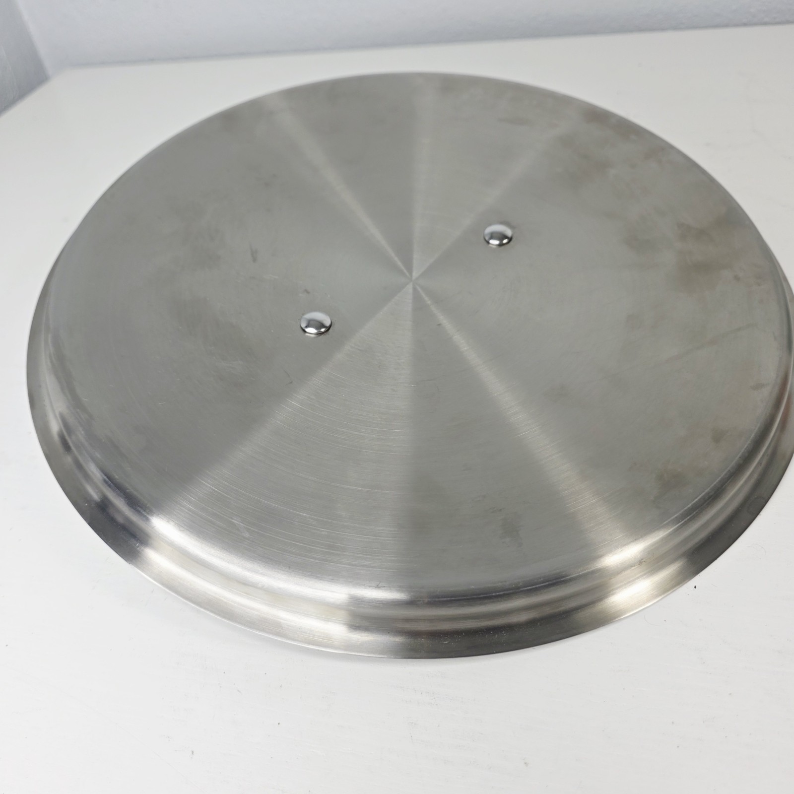 All-Clad D3 D5 Stainless Steel Lid Only 12 1/2 Inch Used