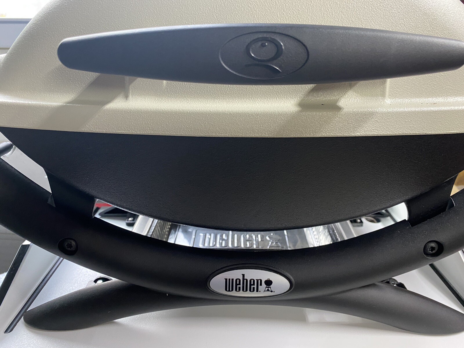 Weber Q grill mounts, clamps. Tailgate, Camping, Boat, Q 1000, 1200, 2000, 2200