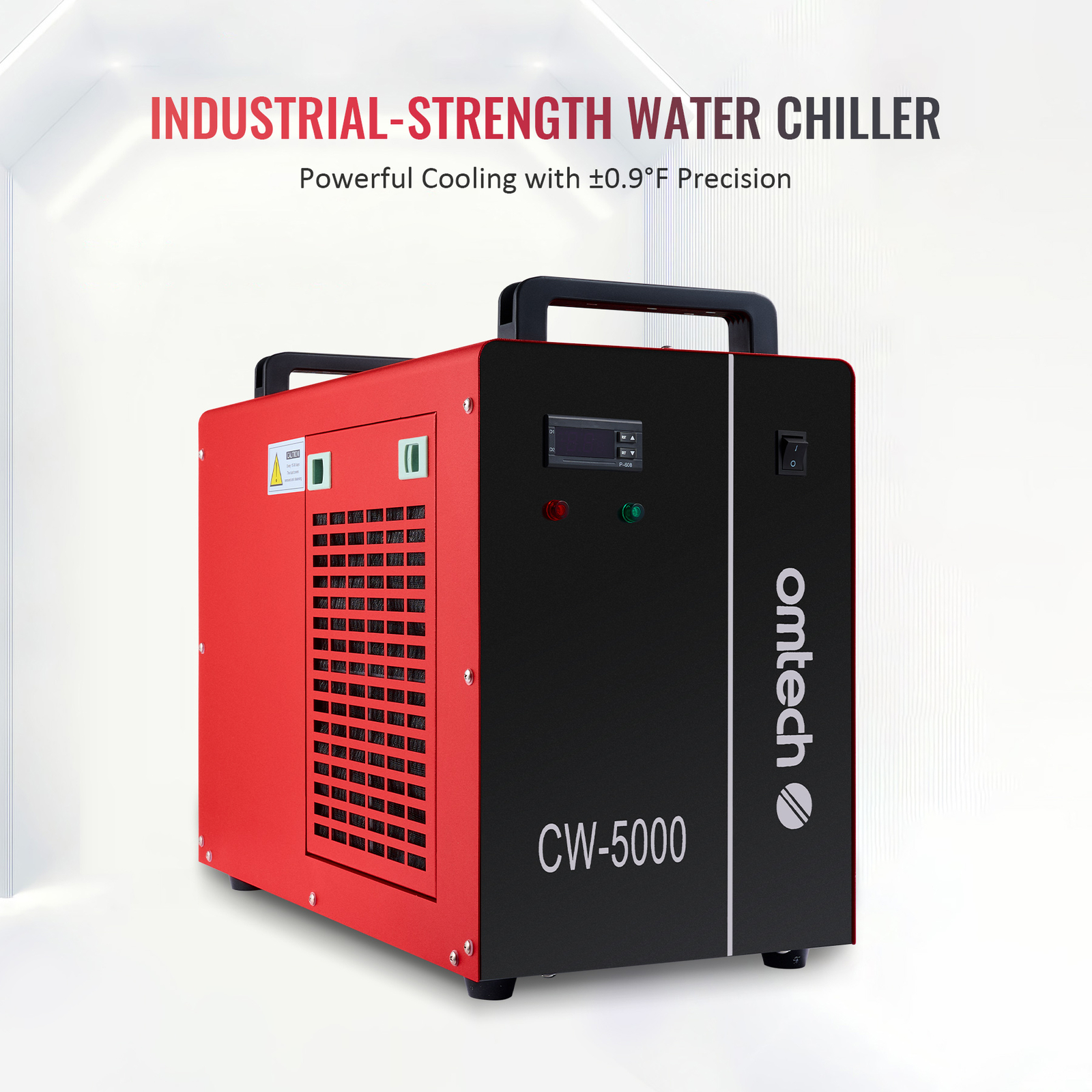 OMTech CW-5000 Industrial Water Chiller for CO2 Laser Engraving Cutting Machines