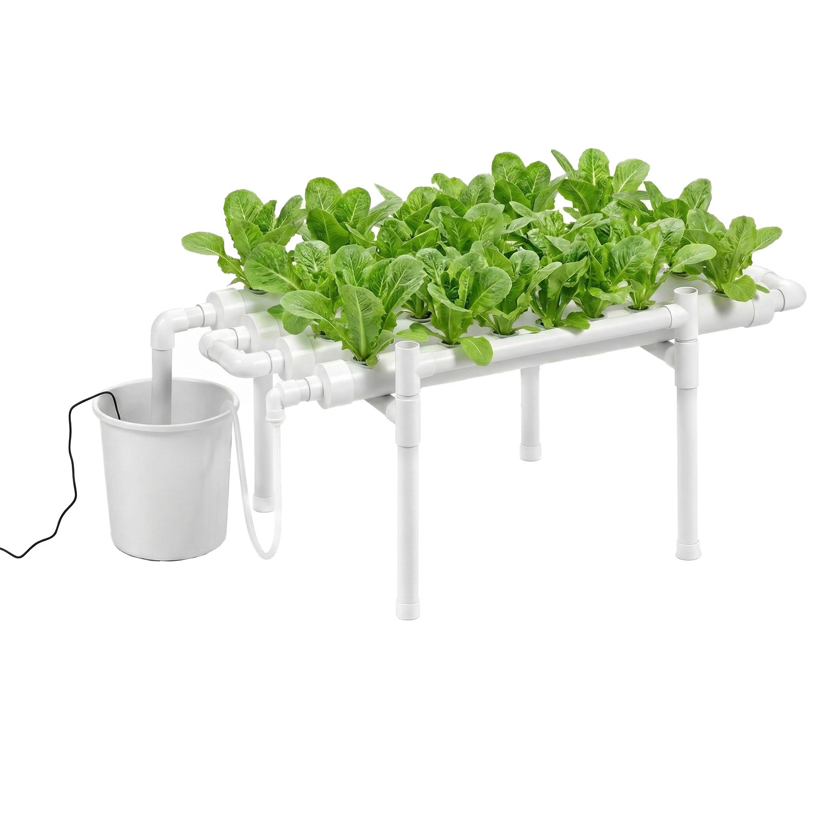 Uimoso Hydroponic Site Grow Kit 36 Planting Sites 1 Layer Hydroponics System