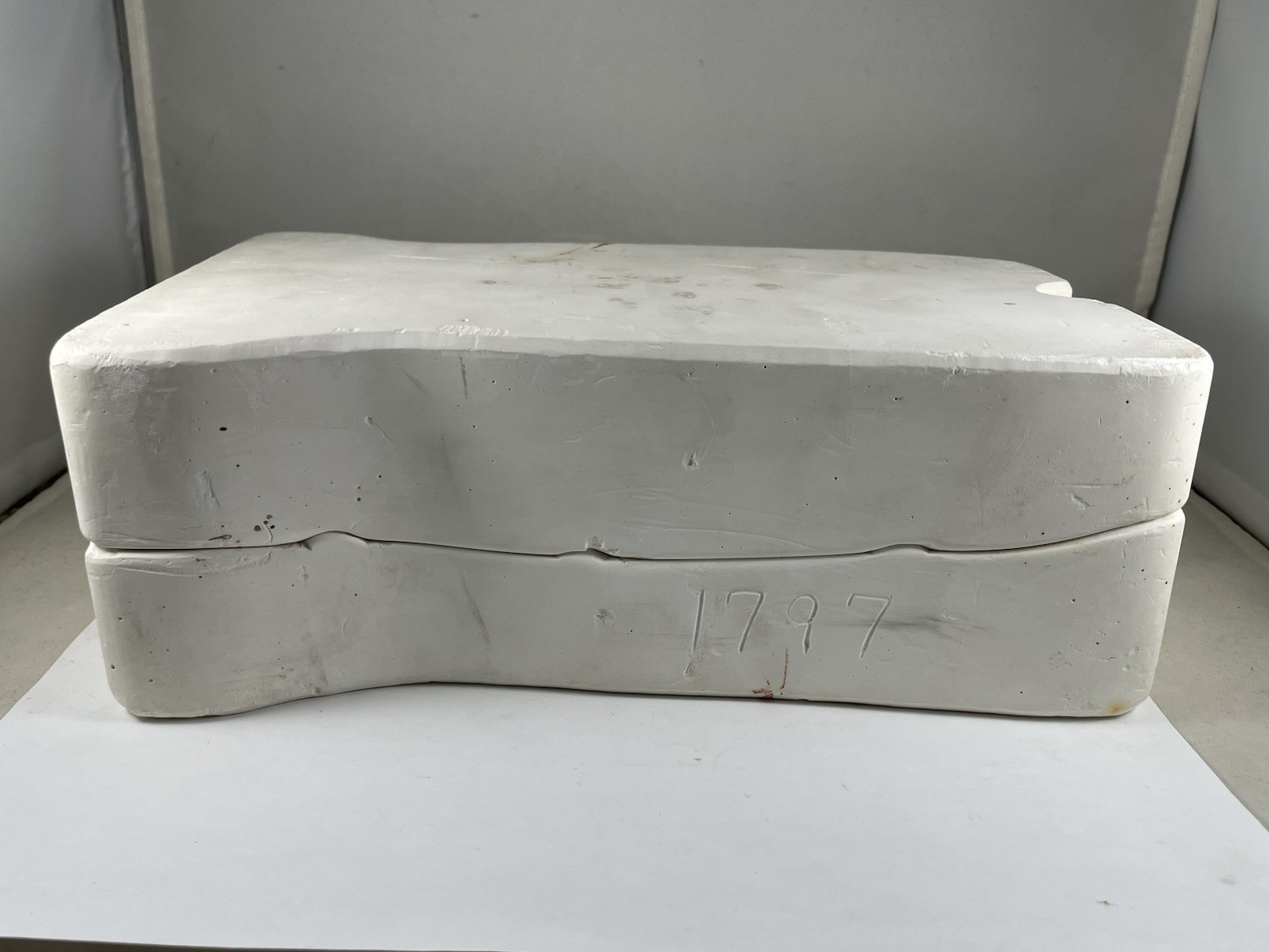 Nowell’s Inc Ceramic Casting Mold Skeleton & Mummy Figurine #NM-1797 Halloween