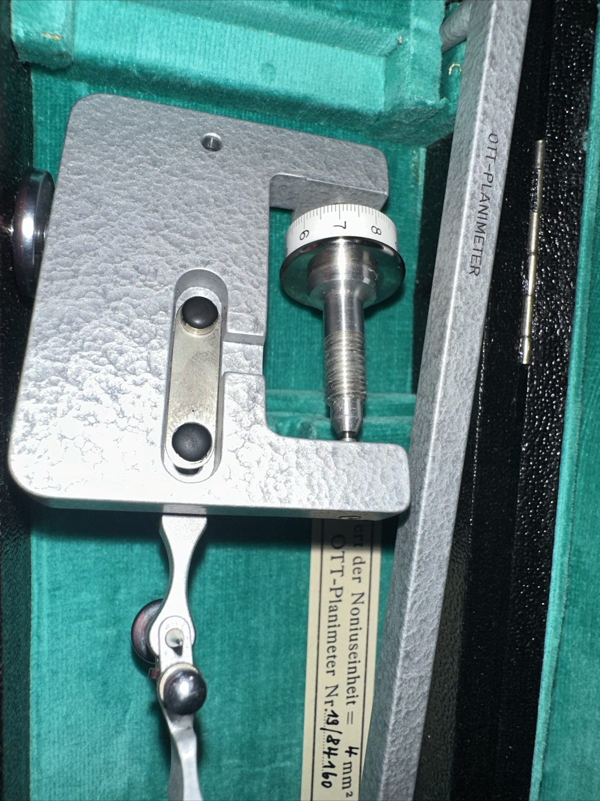 OTT Kompensations Planimeter Dr. Bender & Hobein 4mm² 84160