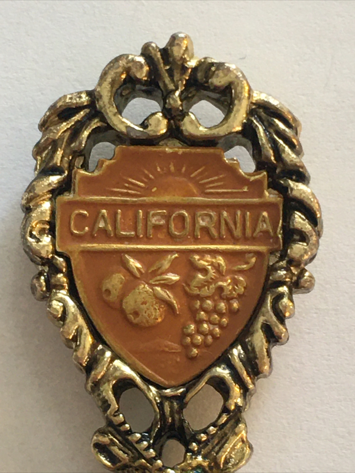 Vintage Souvenir Spoon US Collectible California