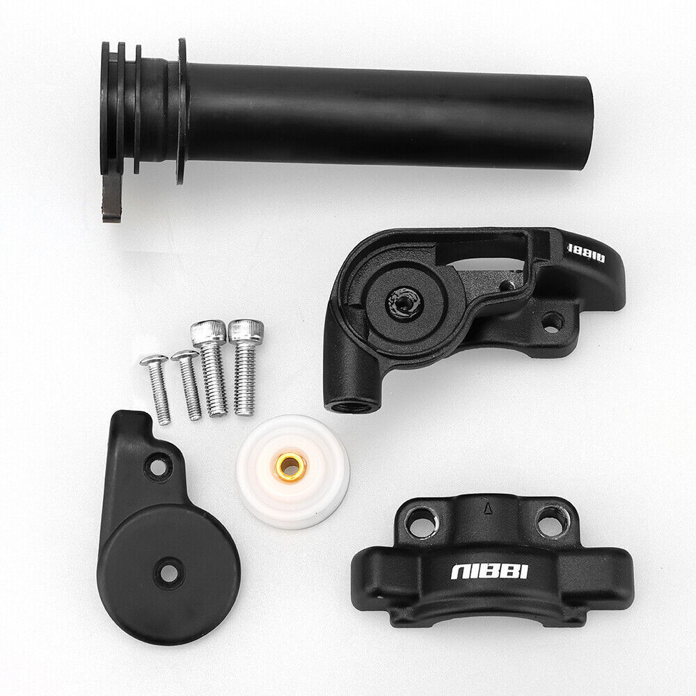 NIBBI 7/8" Twist Throttle Accelerator Handlebar Grip Mini Dirt Pit Bike ATV Quad