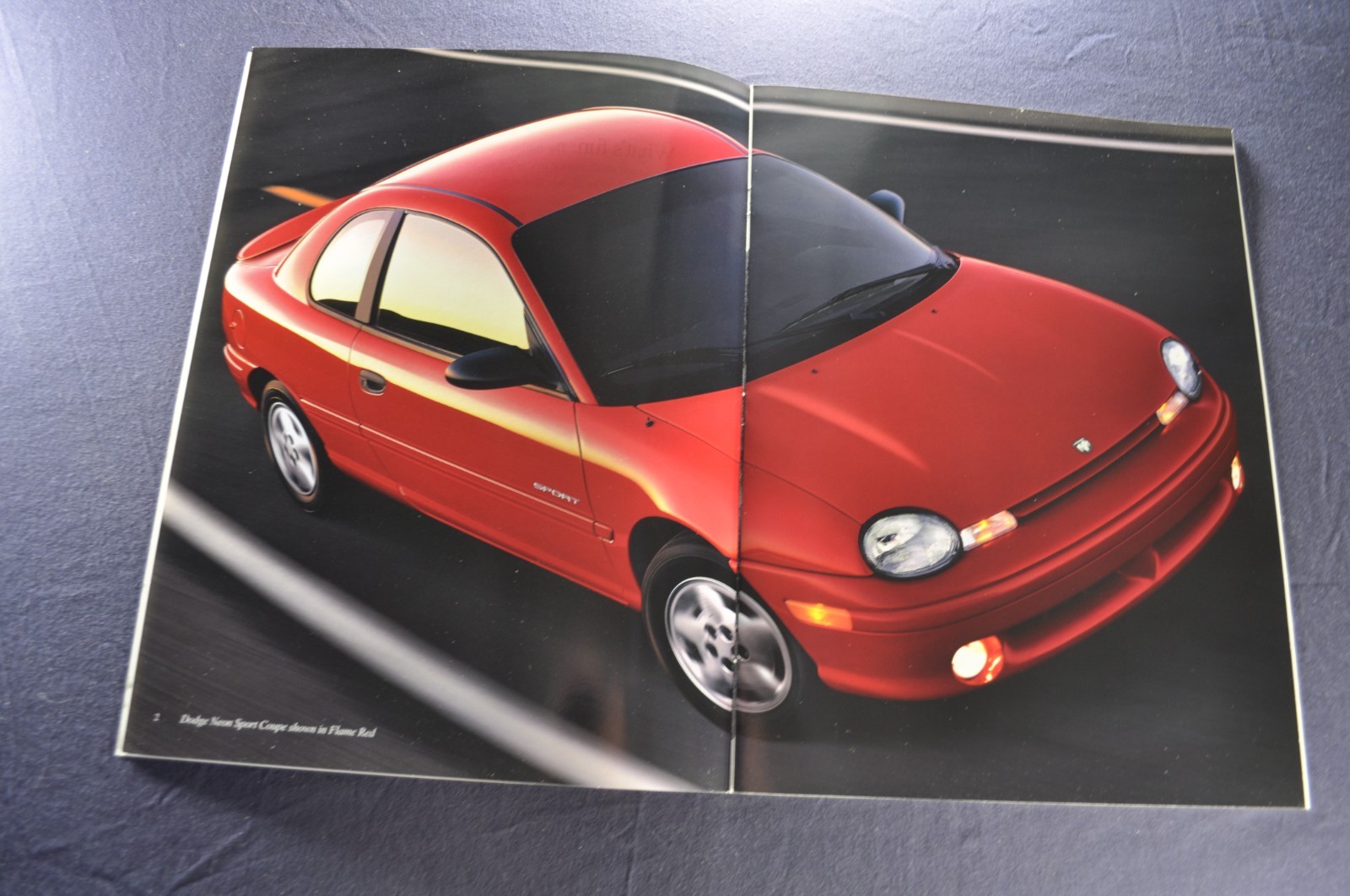1999 Dodge Neon Catalog Brochure R/T Sport Coupe Excellent Original 99